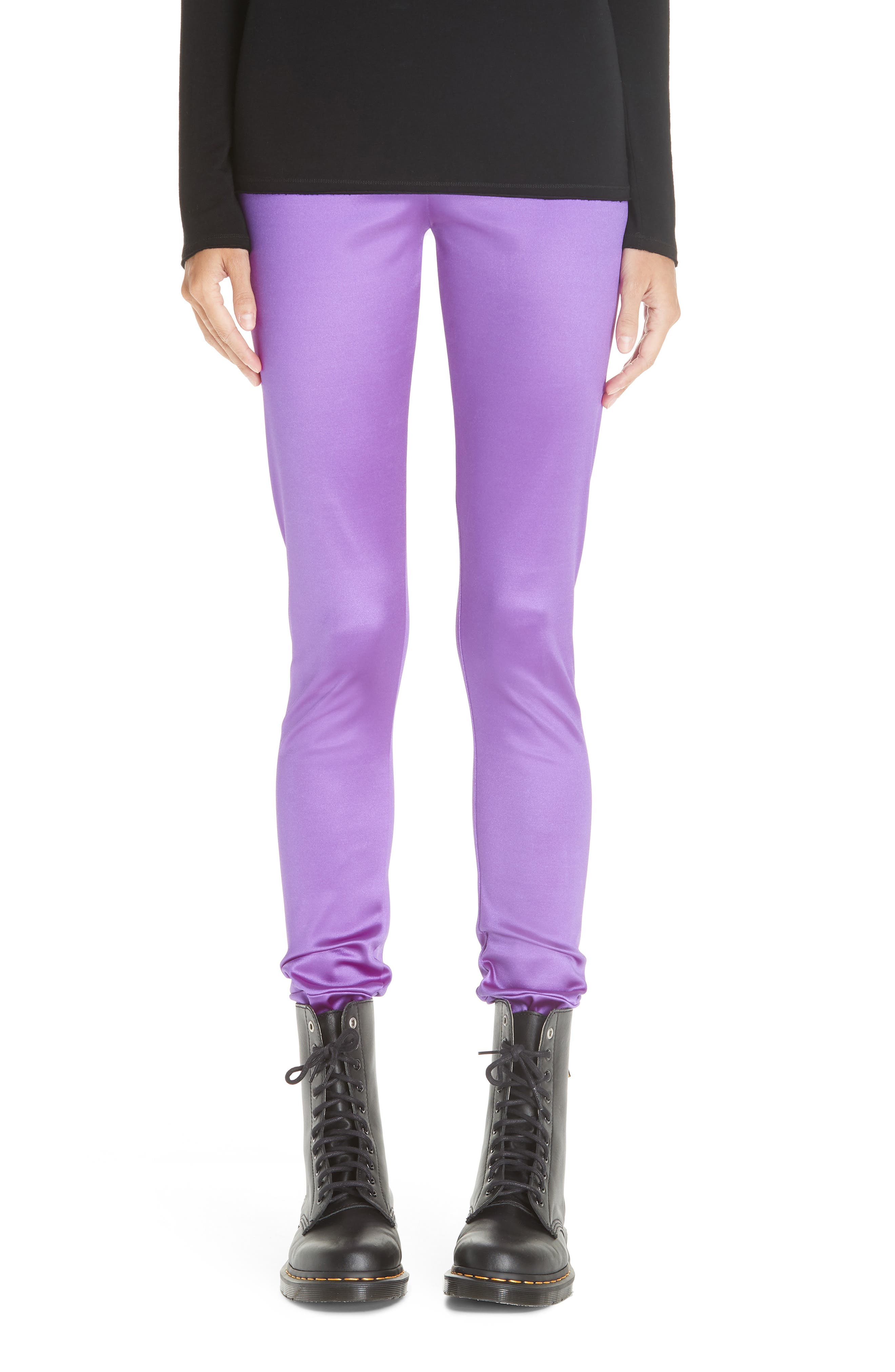 Junya Watanabe Stretch Satin Leggings