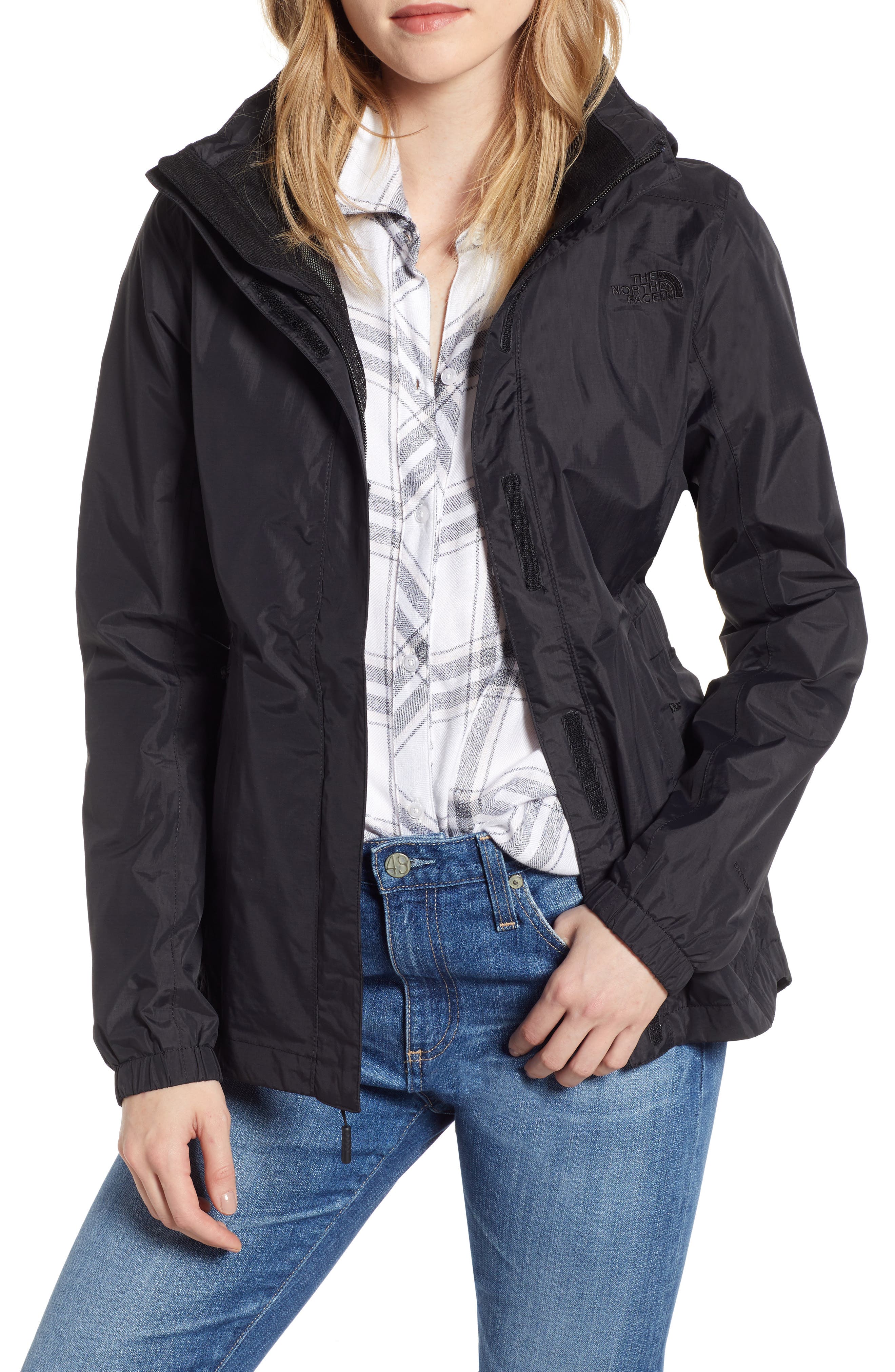 The North Face Resolve Ii Waterproof/windproof Parka, Black