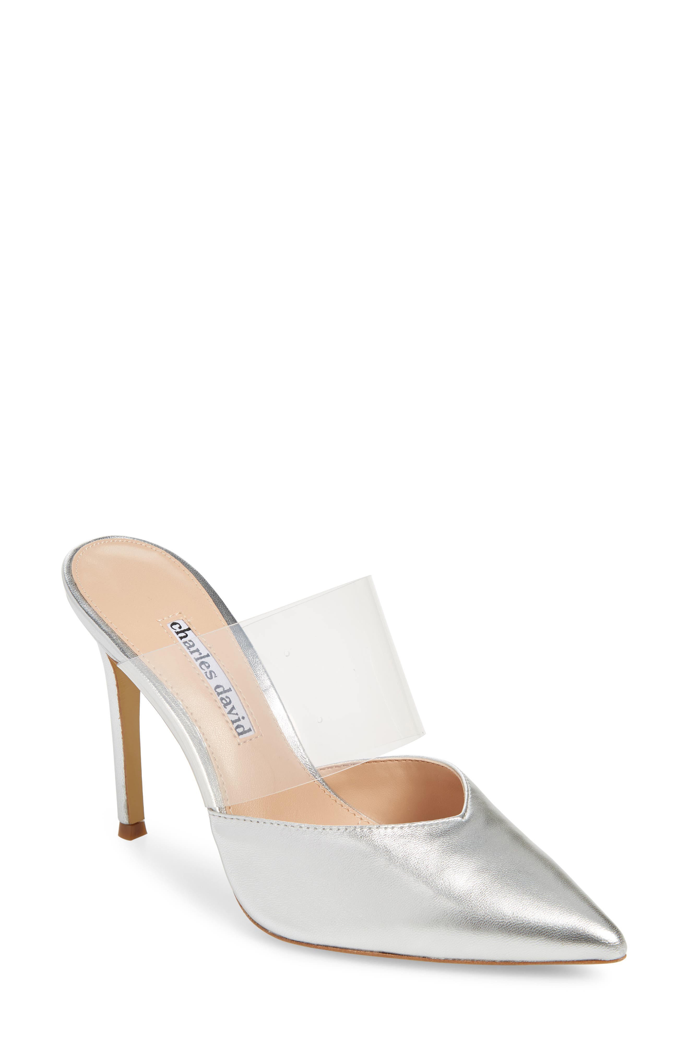 Charles David Cammy Mule- Metallic