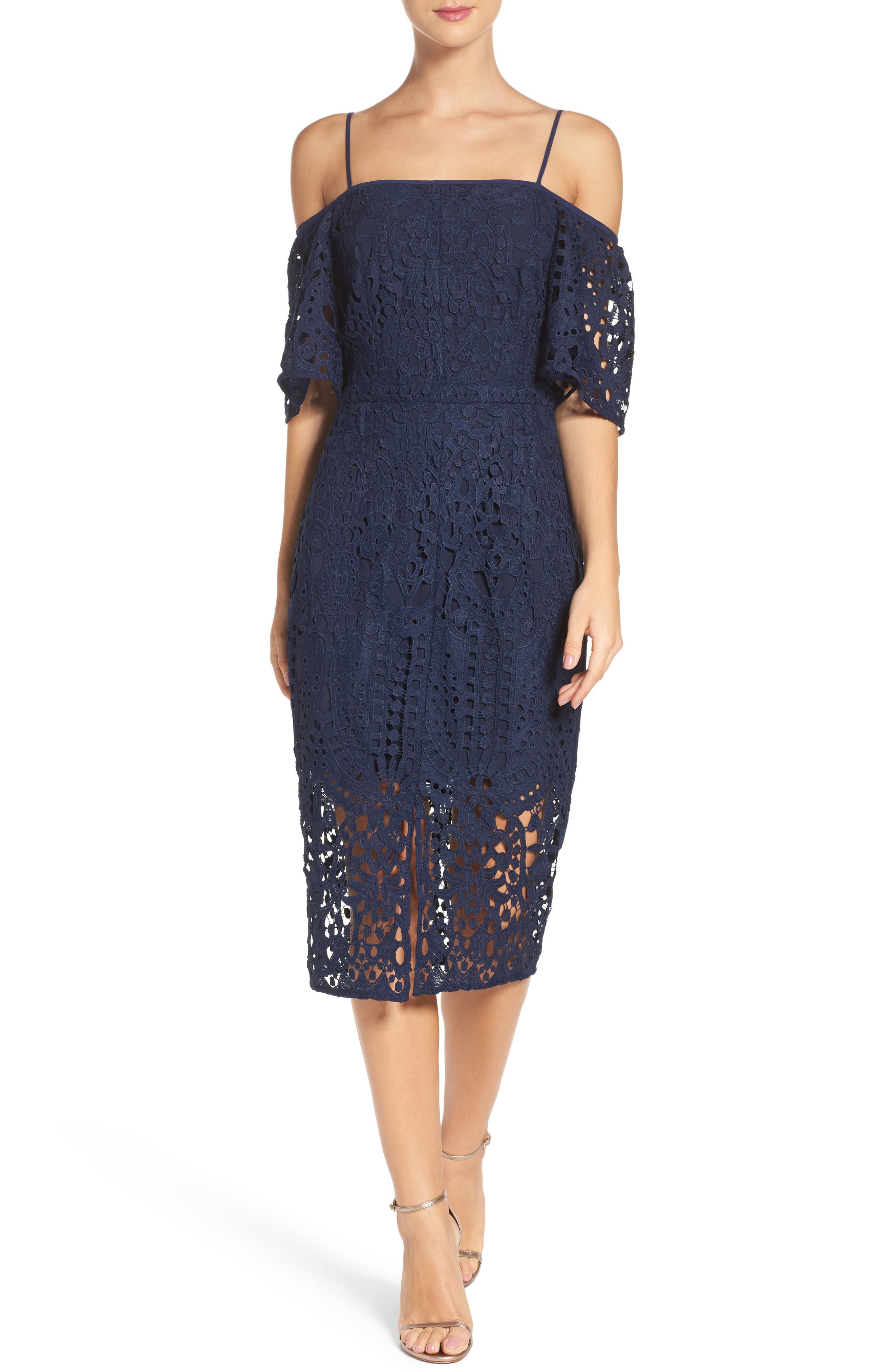 Chelsea28 Cold Shoulder Dress