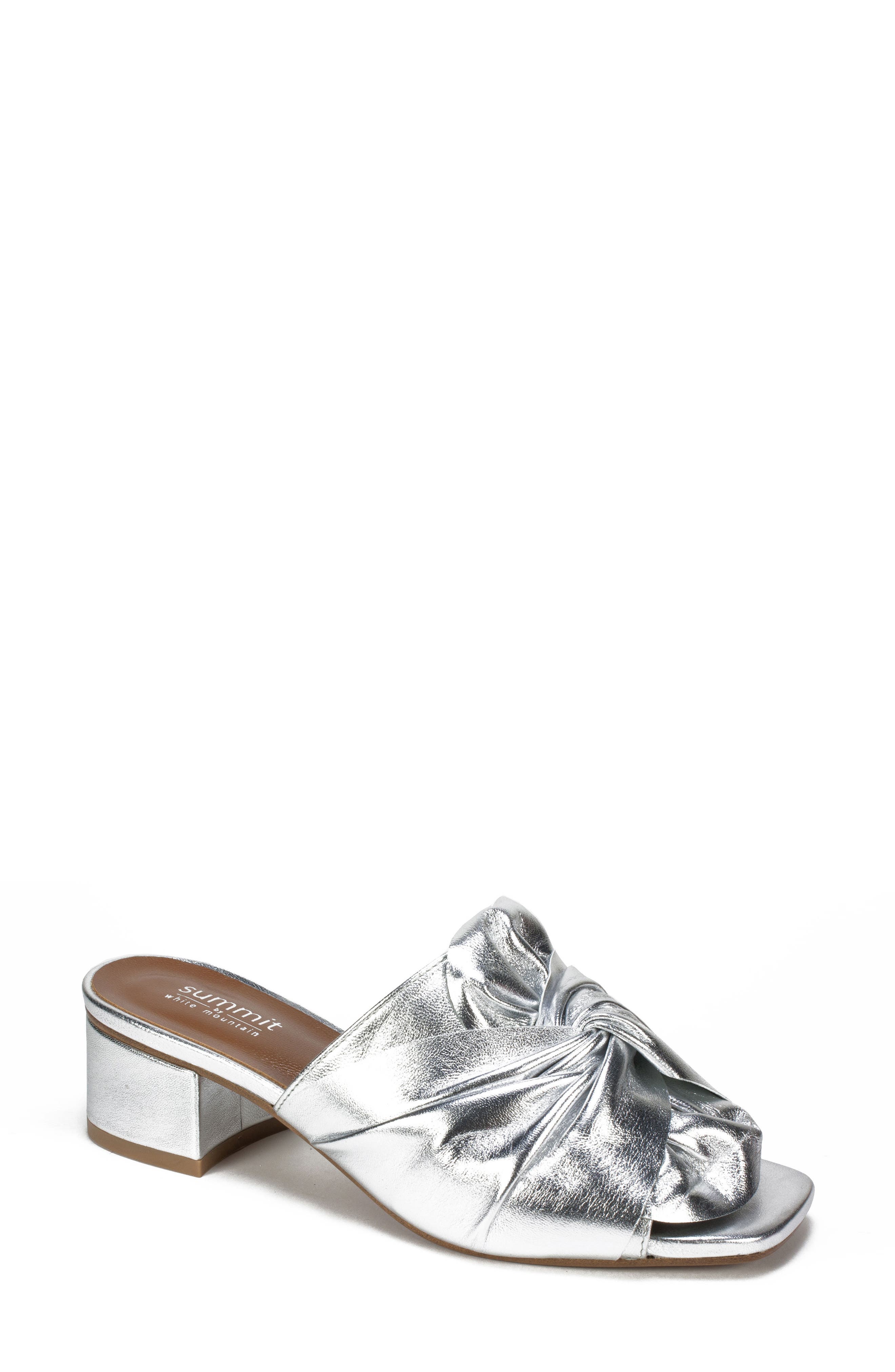 Summit By White Mountain Noelle Block Heel Mule