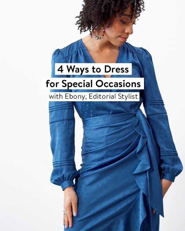 How to Wear Dresses with Ebony, Editorial Stylist
