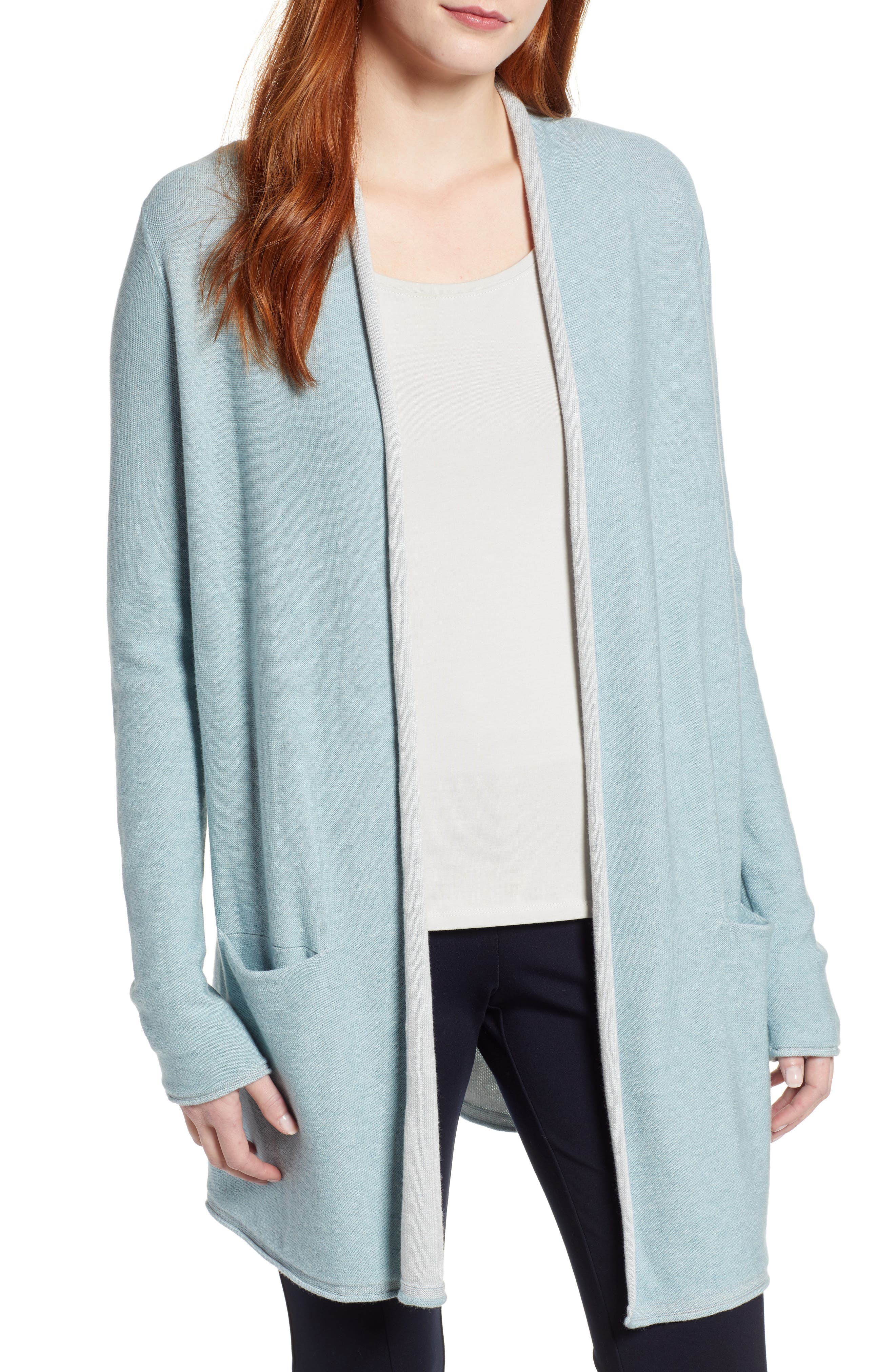 Nic+Zoe Easy Traveler Cardigan, Green