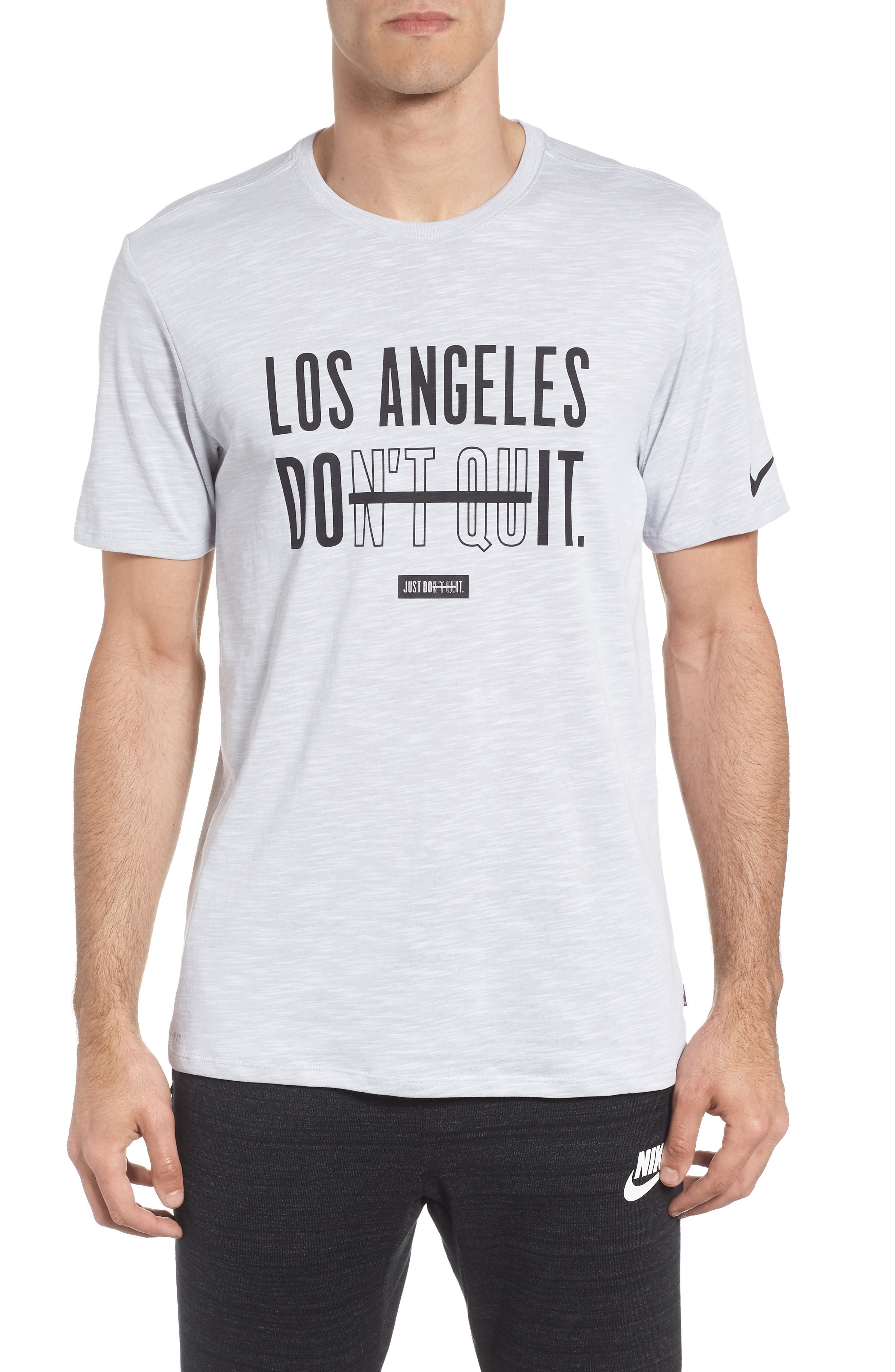 Nike Dry Just Do It Graphic, White