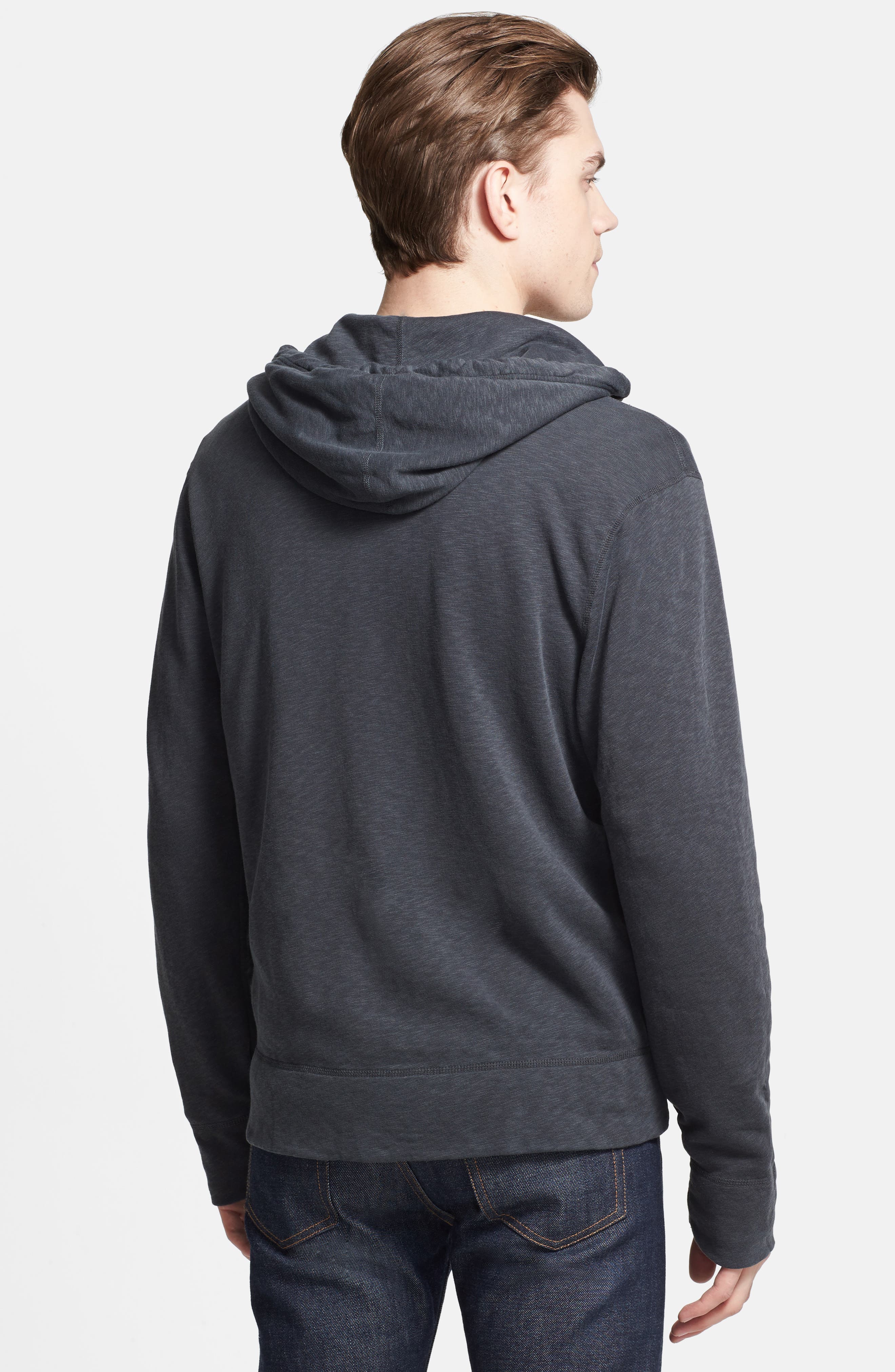 James Perse Vintage Cotton Fleece Hoodie Nordstrom