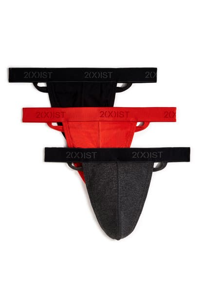 2(X)ist Tops 2(X)IST 3-PACK COTTON THONG