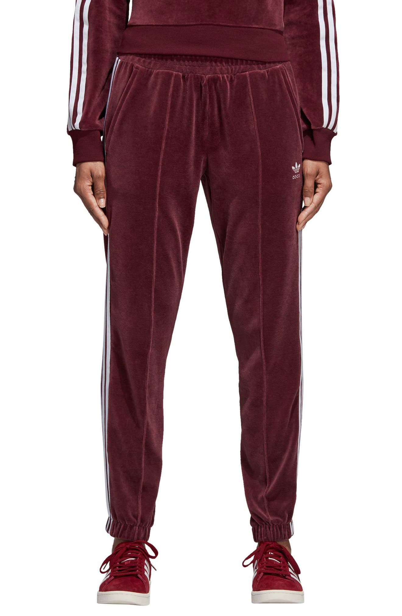 adidas Velour Track Pants Nordstrom