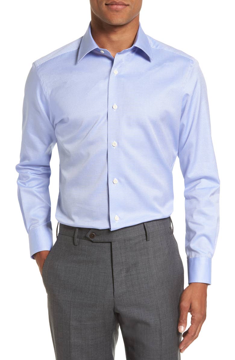 A pale blue dress shirt is something to have