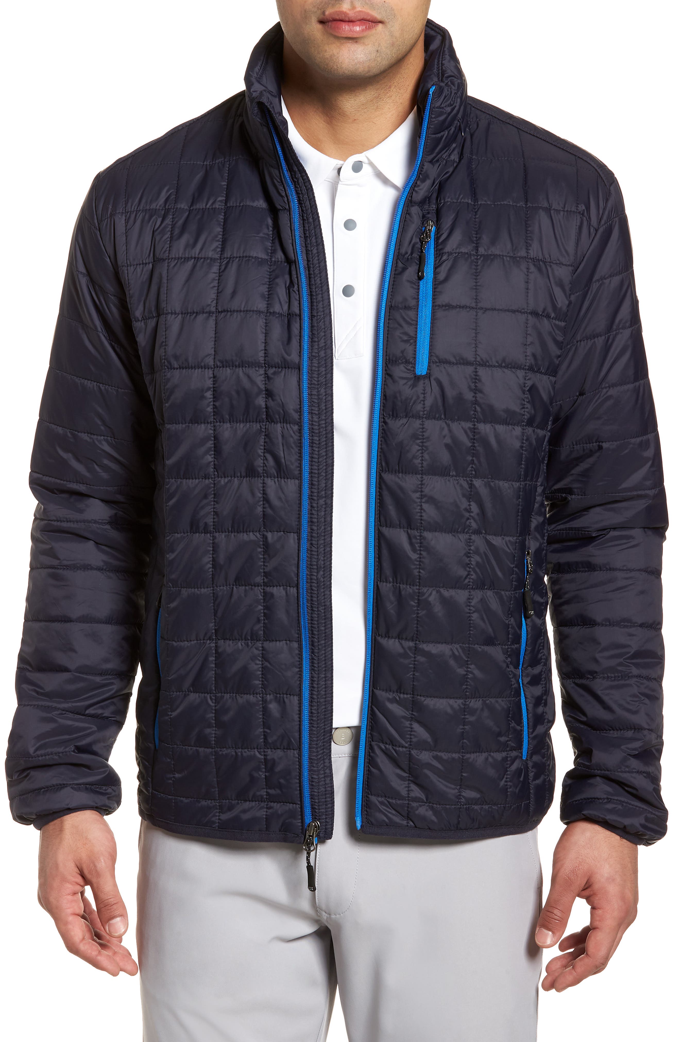 Cutter & Buck Rainier Classic Fit Jacket, Blue