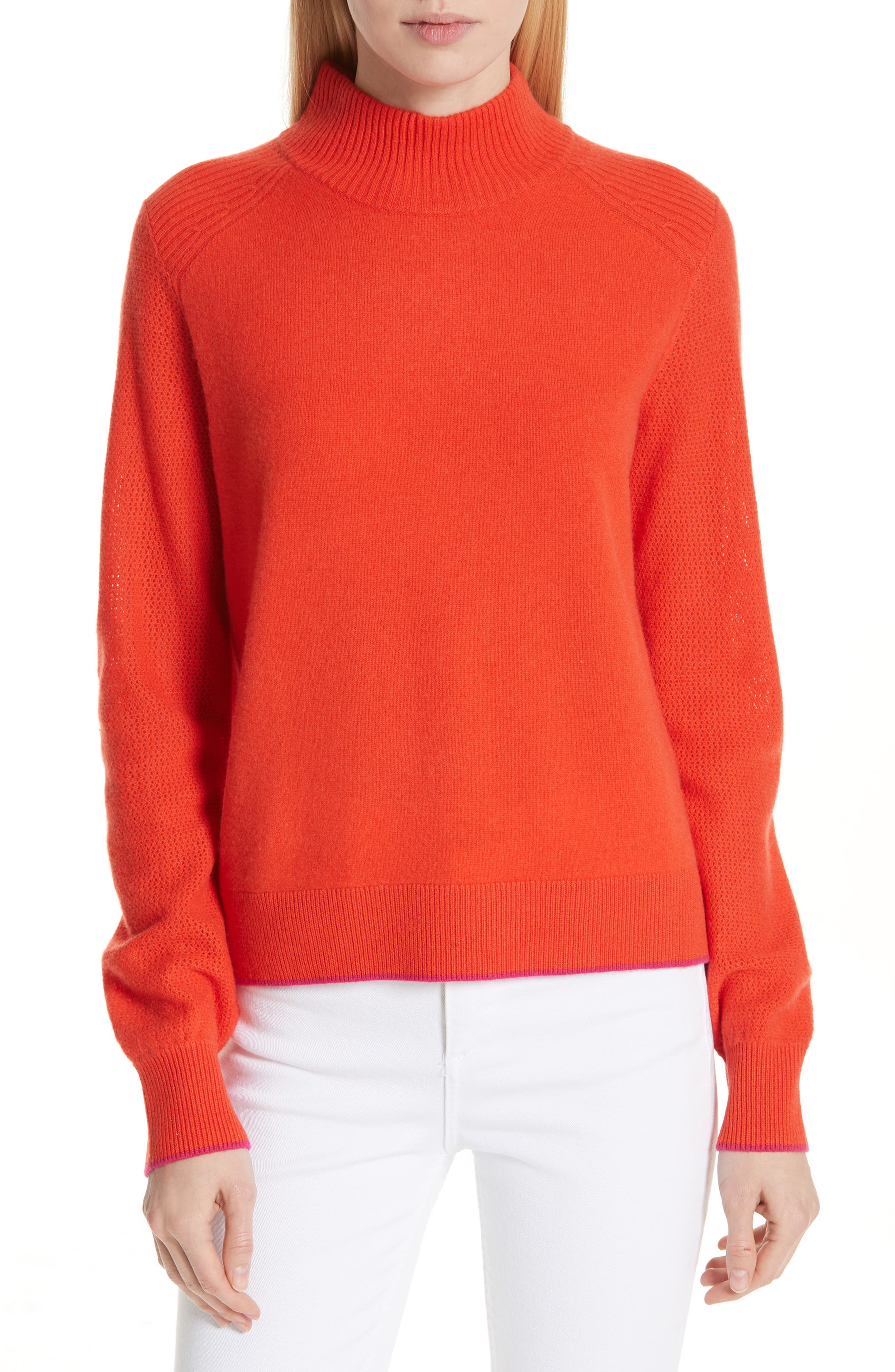 Rag & Bone Yorke Cashmere Sweater, Red