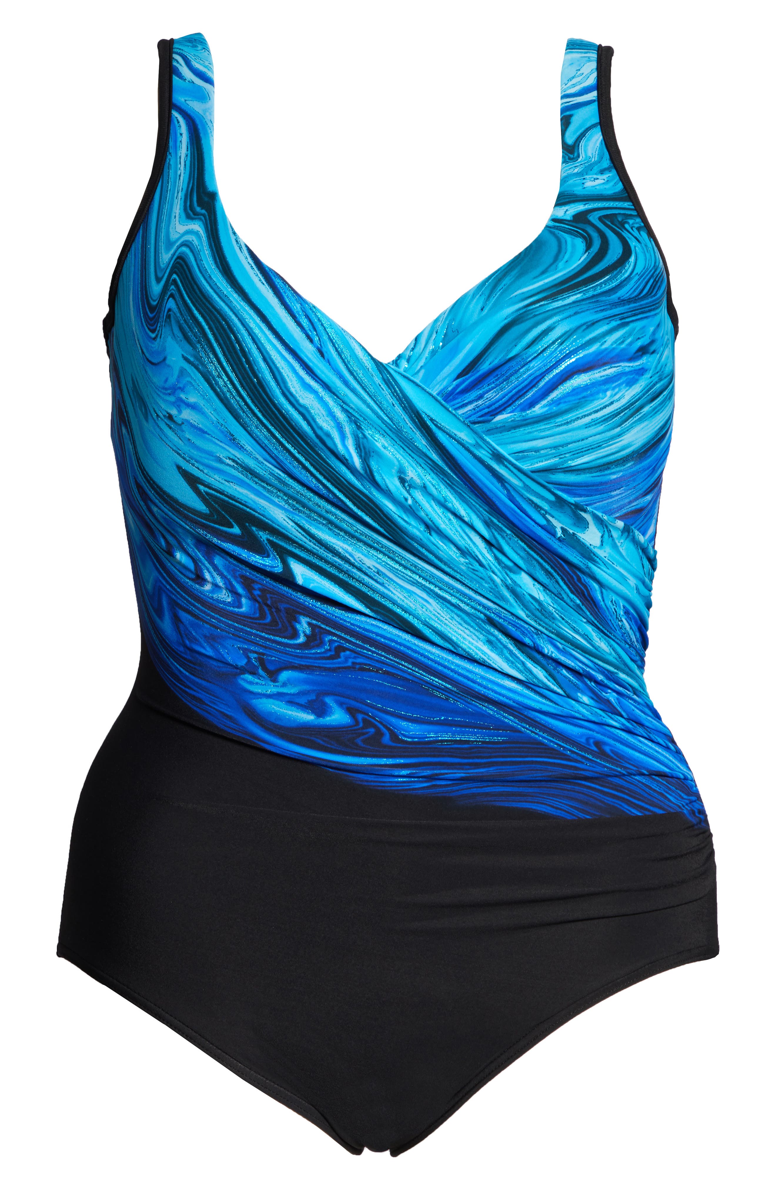 Plus Size Miraclesuit Blue Pointe It