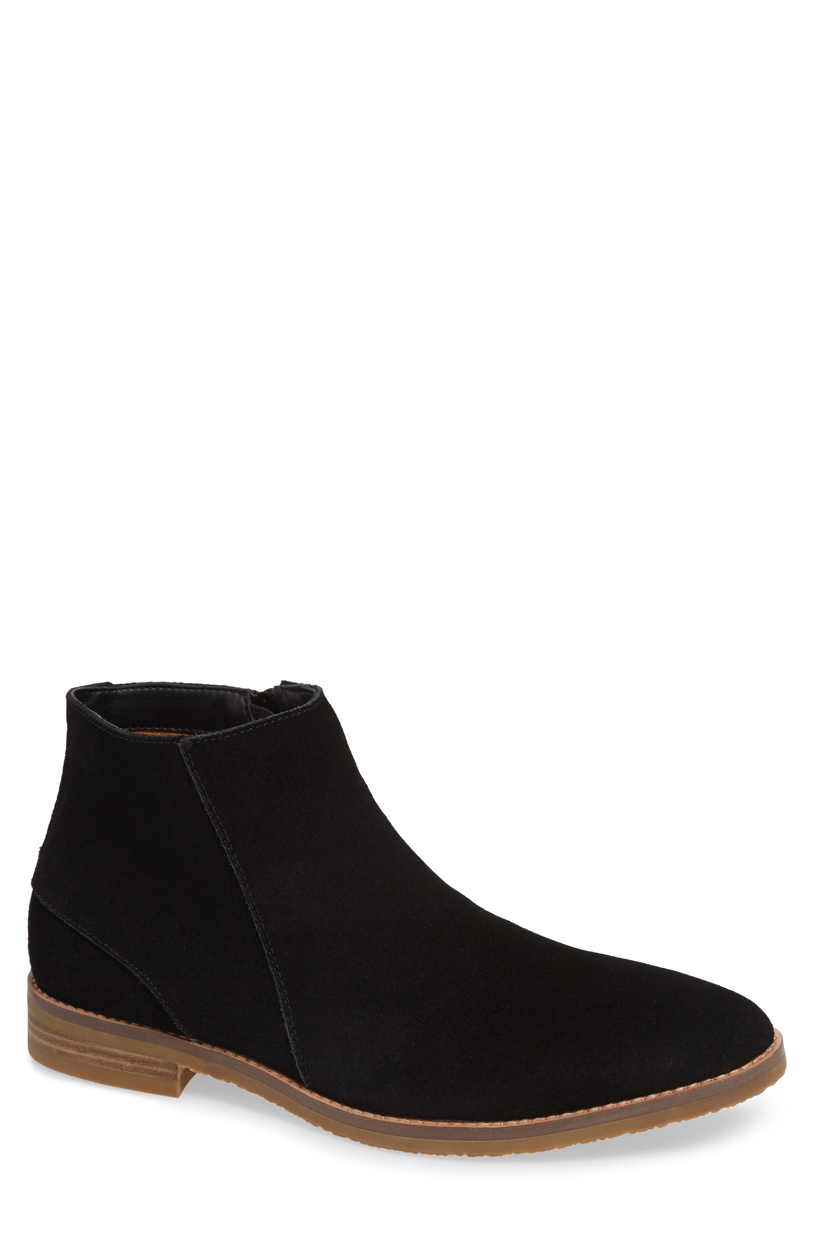 Jump Brighton Chelsea Zip Boot, Black