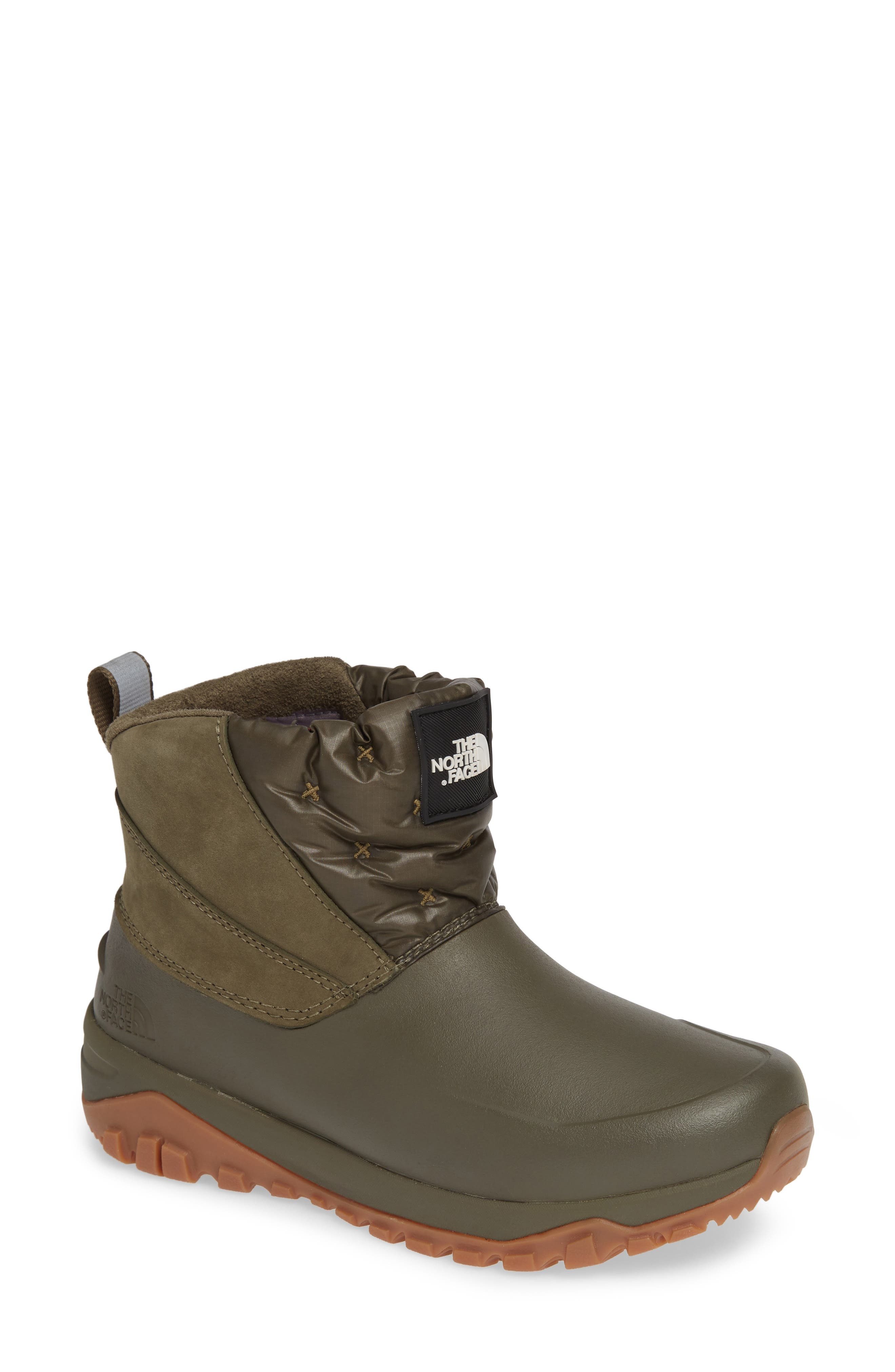 The North Face Yukiona Waterproof Ankle Boot, Green
