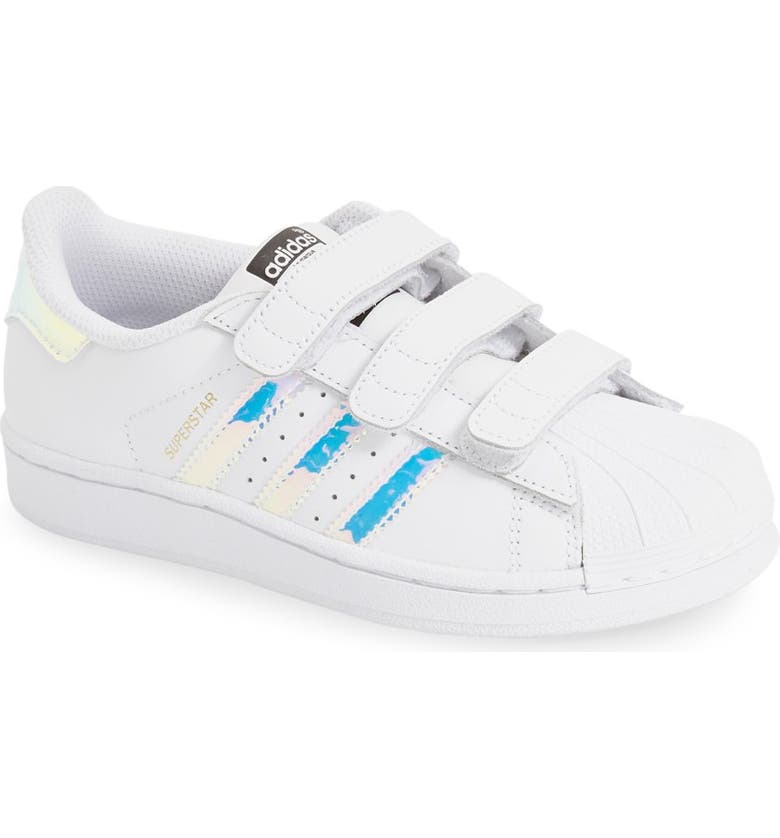 adidas Superstar - Iridescent Sneaker (Baby, Walker, Toddler ... Superstar - Iridescent Sneaker, Main, ...