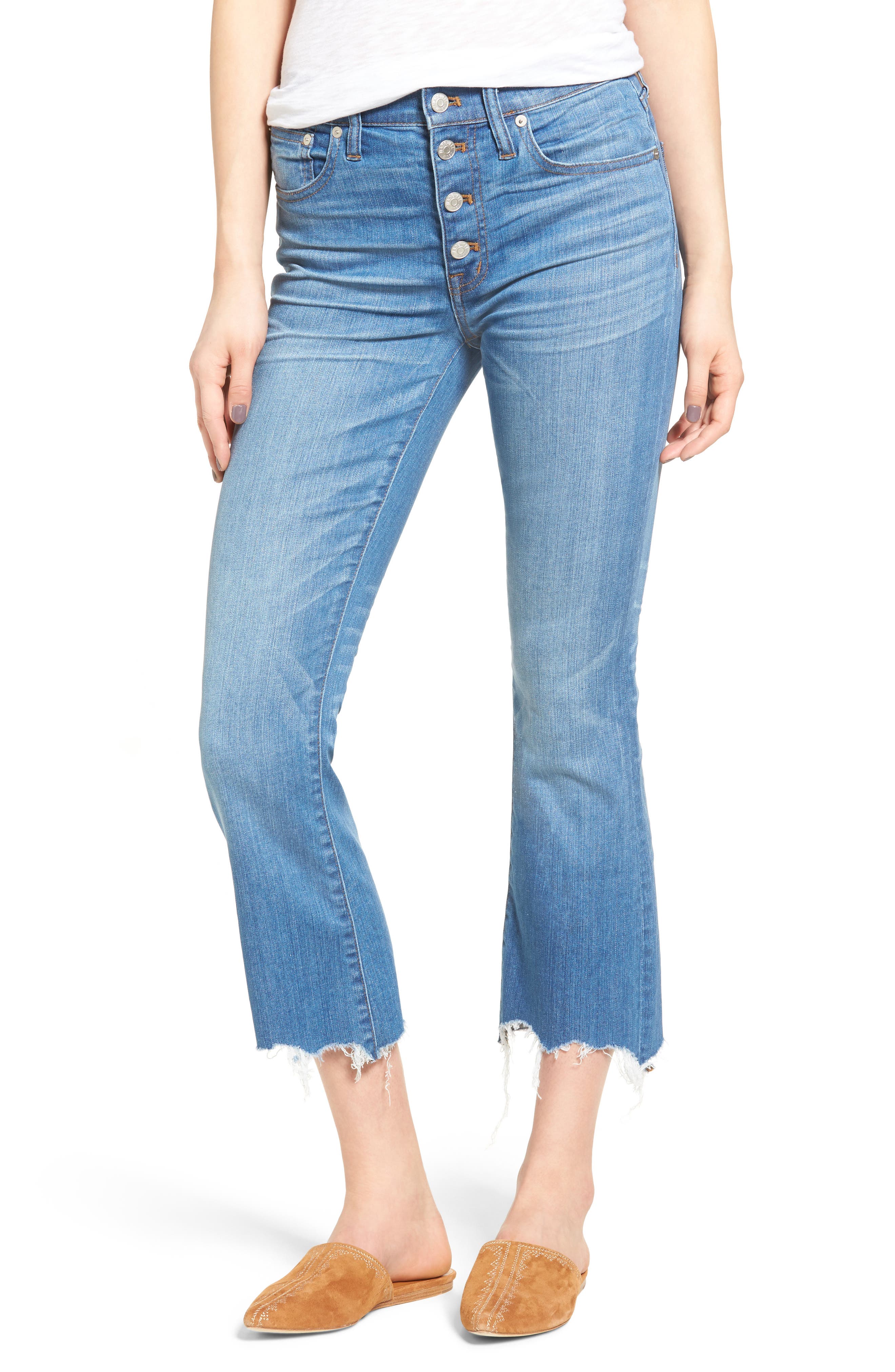 Madewell Cali Demi Boot Jeans (Fenton Wash) Nordstrom