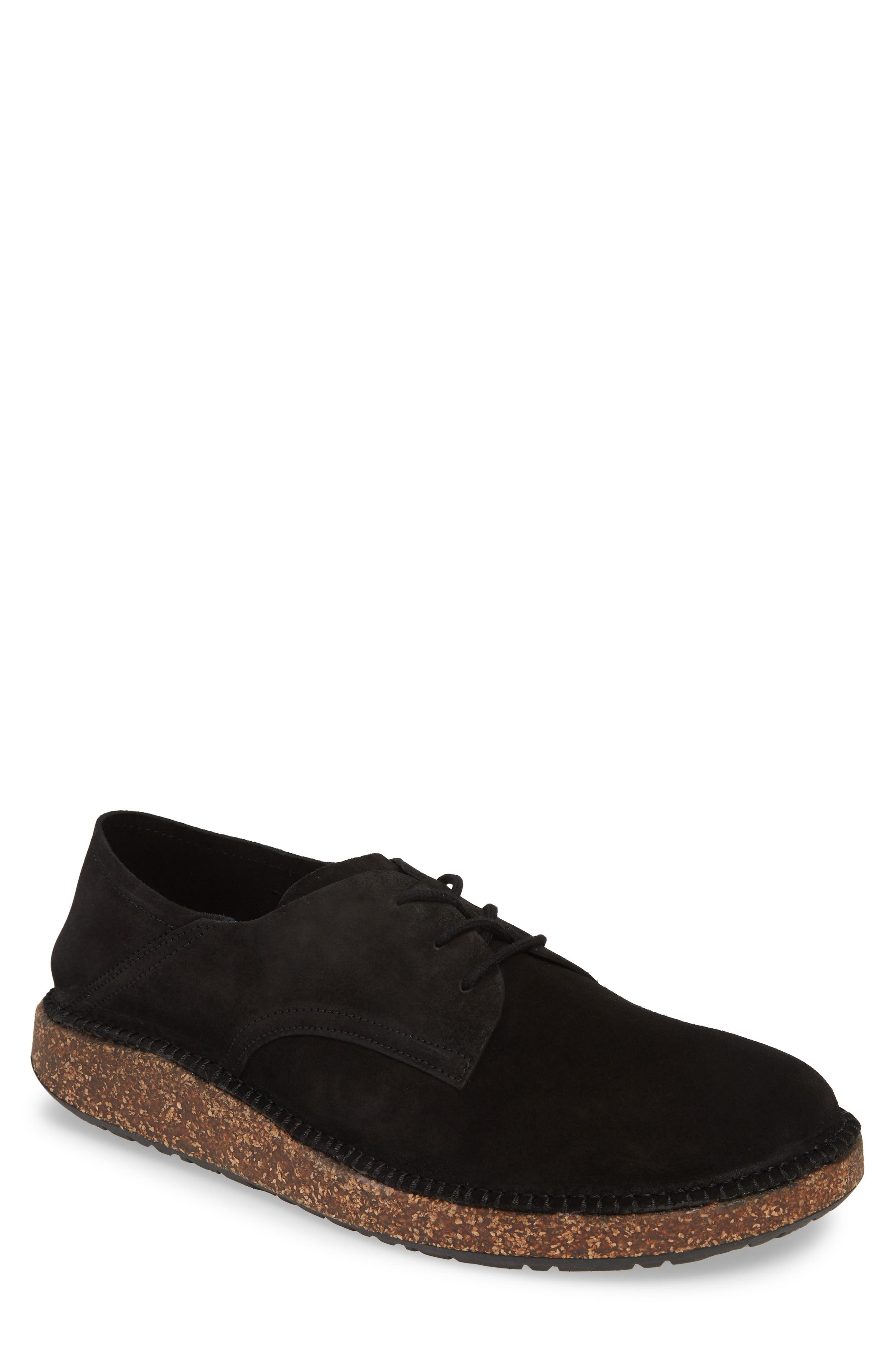Birkenstock Gary Plain Toe Derby,12.5 - Black