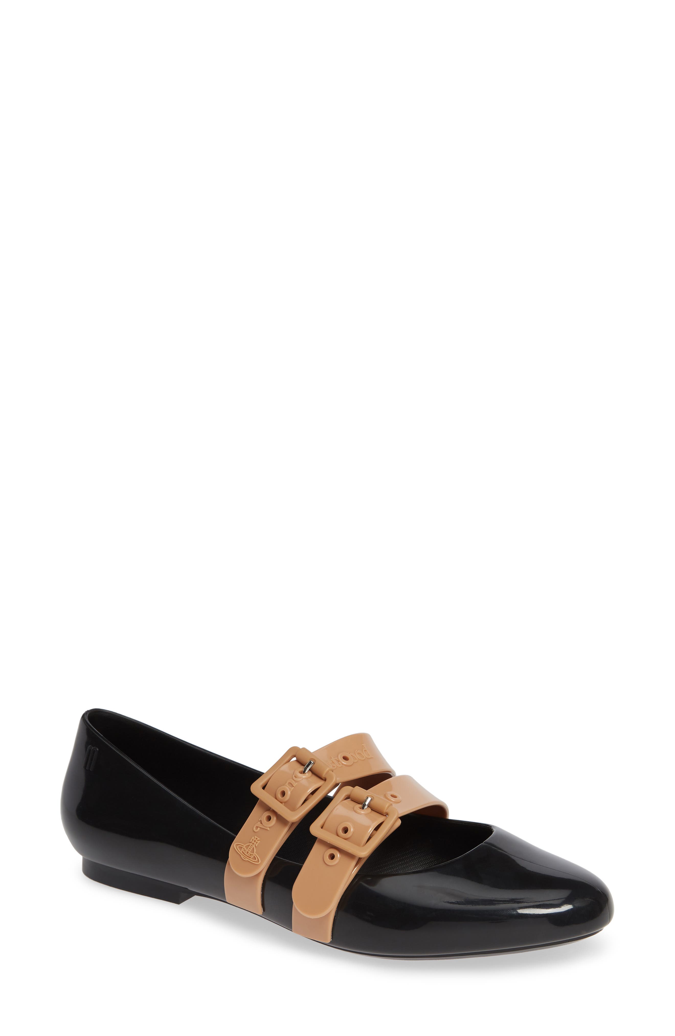 Melissa + Vivienne Westwood Doll Flat, Black