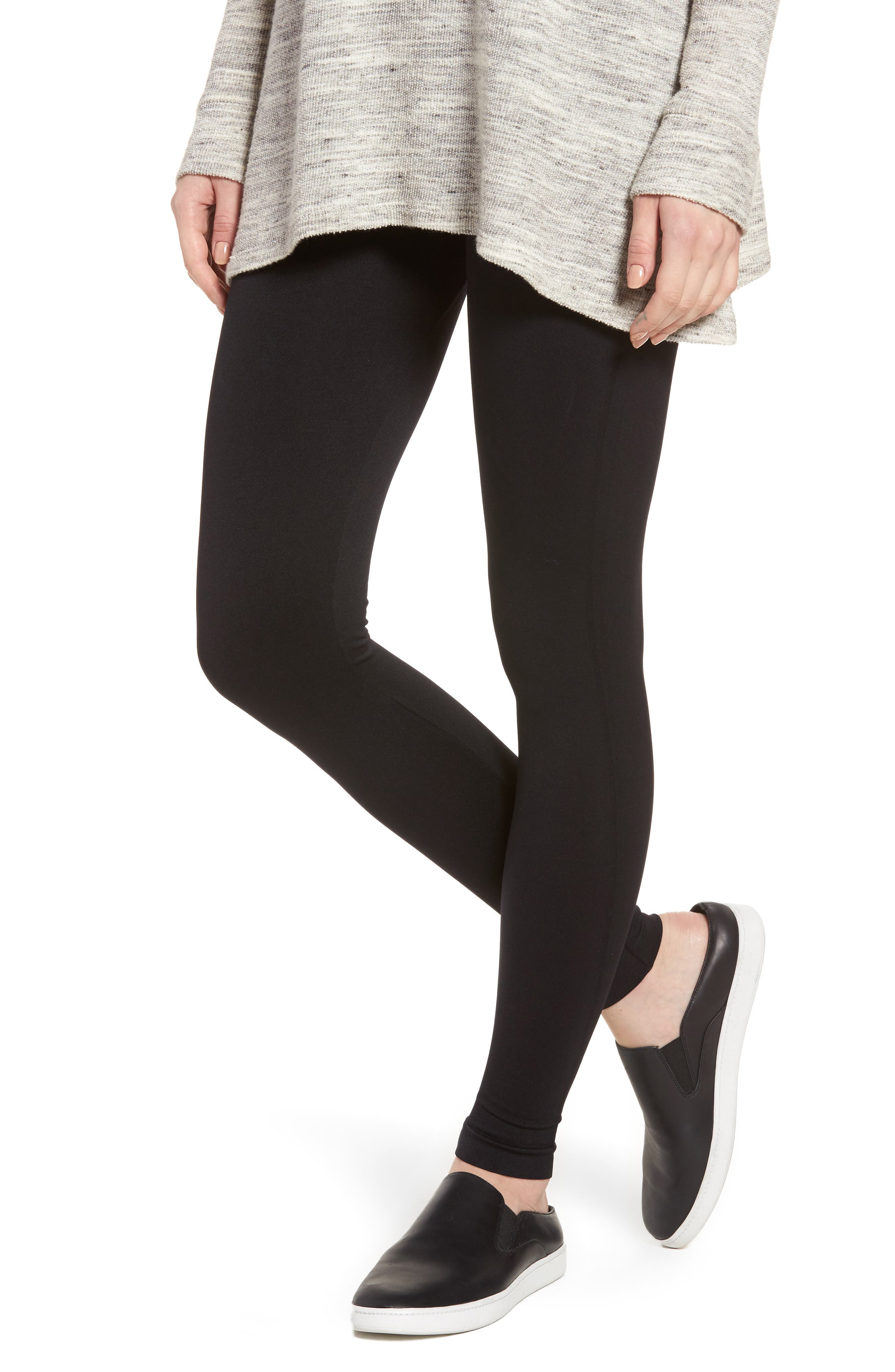 David Lerner Seamless Leggings, Black