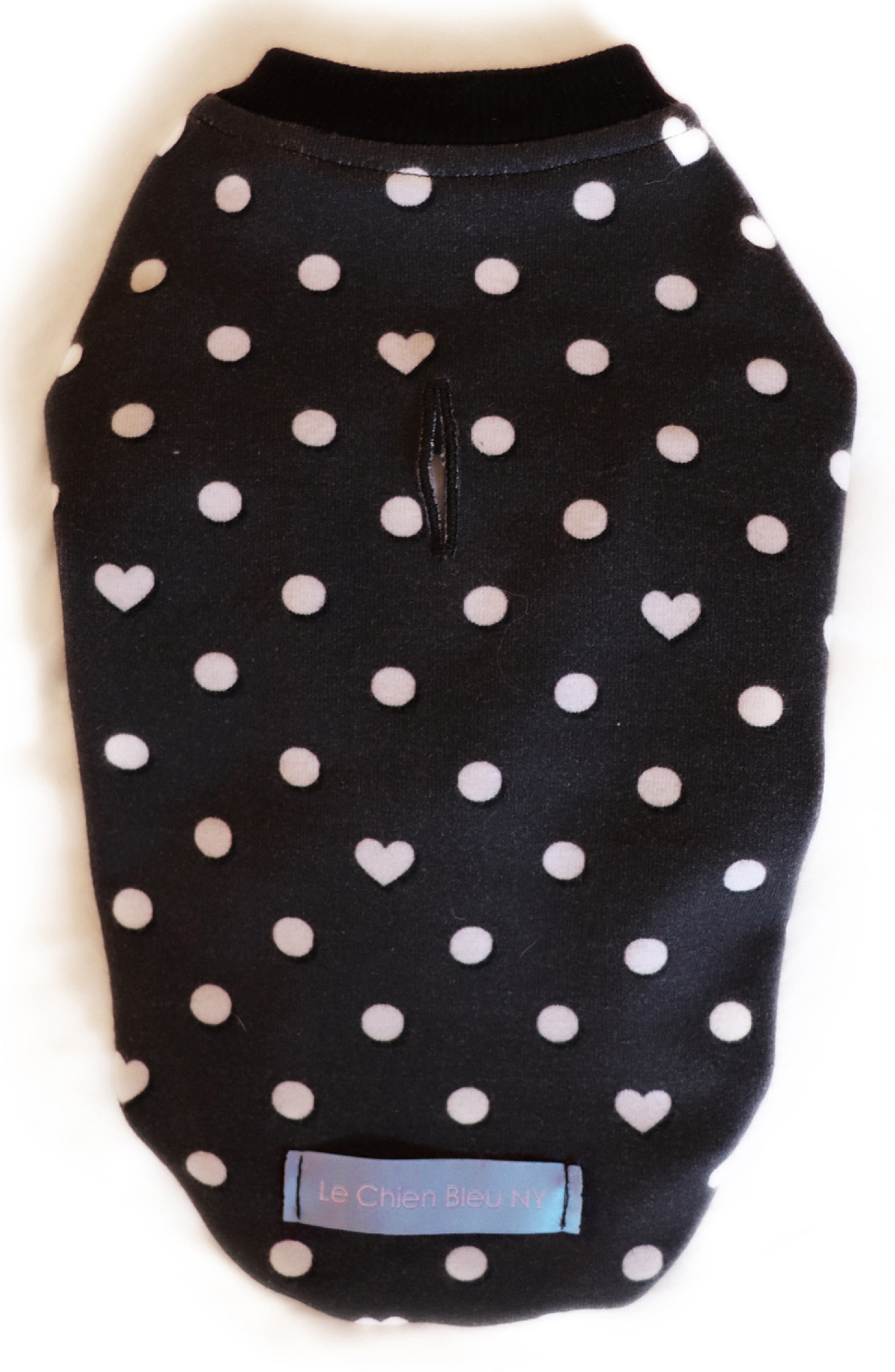 Le Chien Bleu Ny Dot Dog Sweater, Black