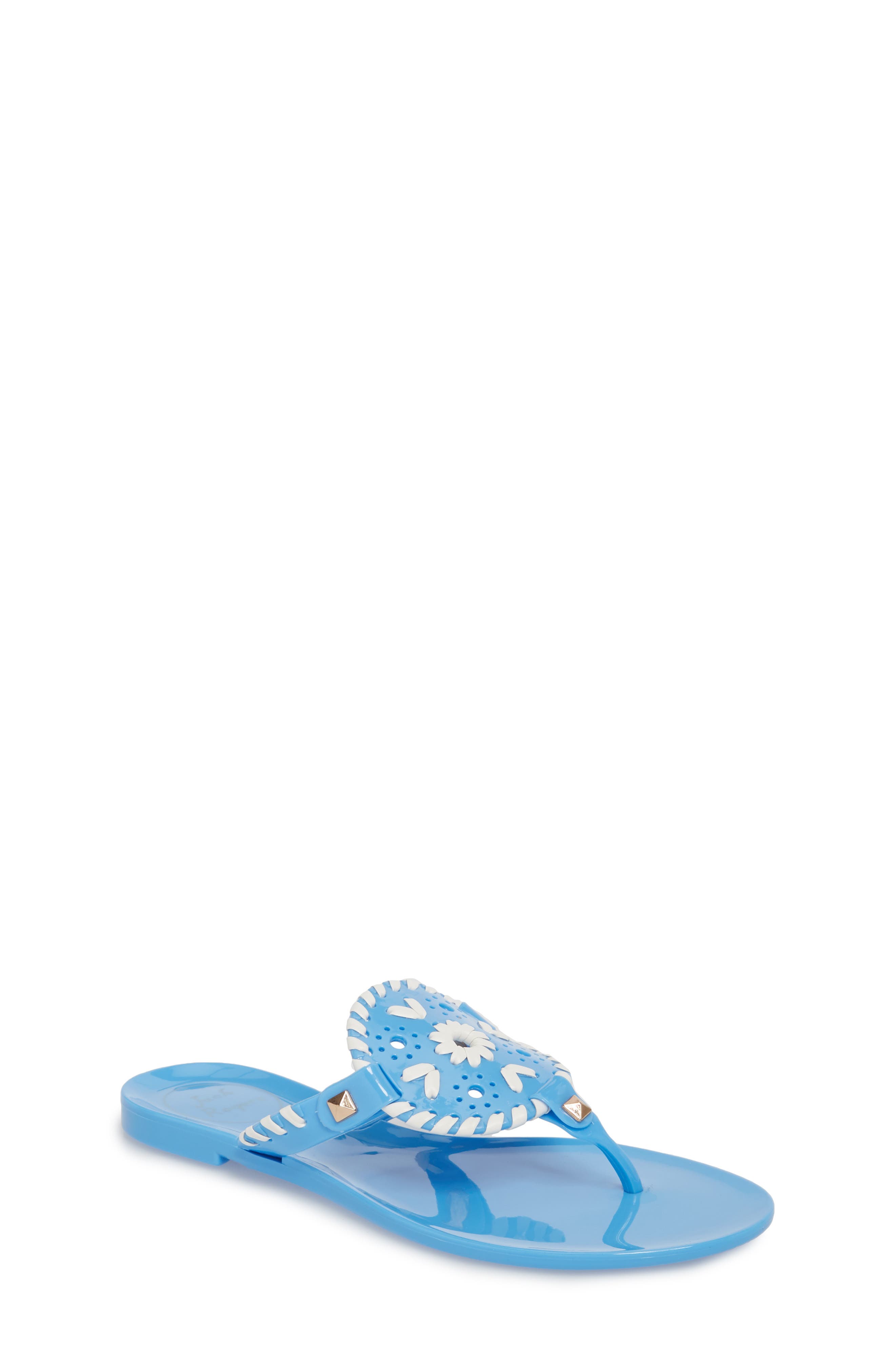 Jack Rogers 'Miss Jelly Flip Flop (Walker, Toddler, Little