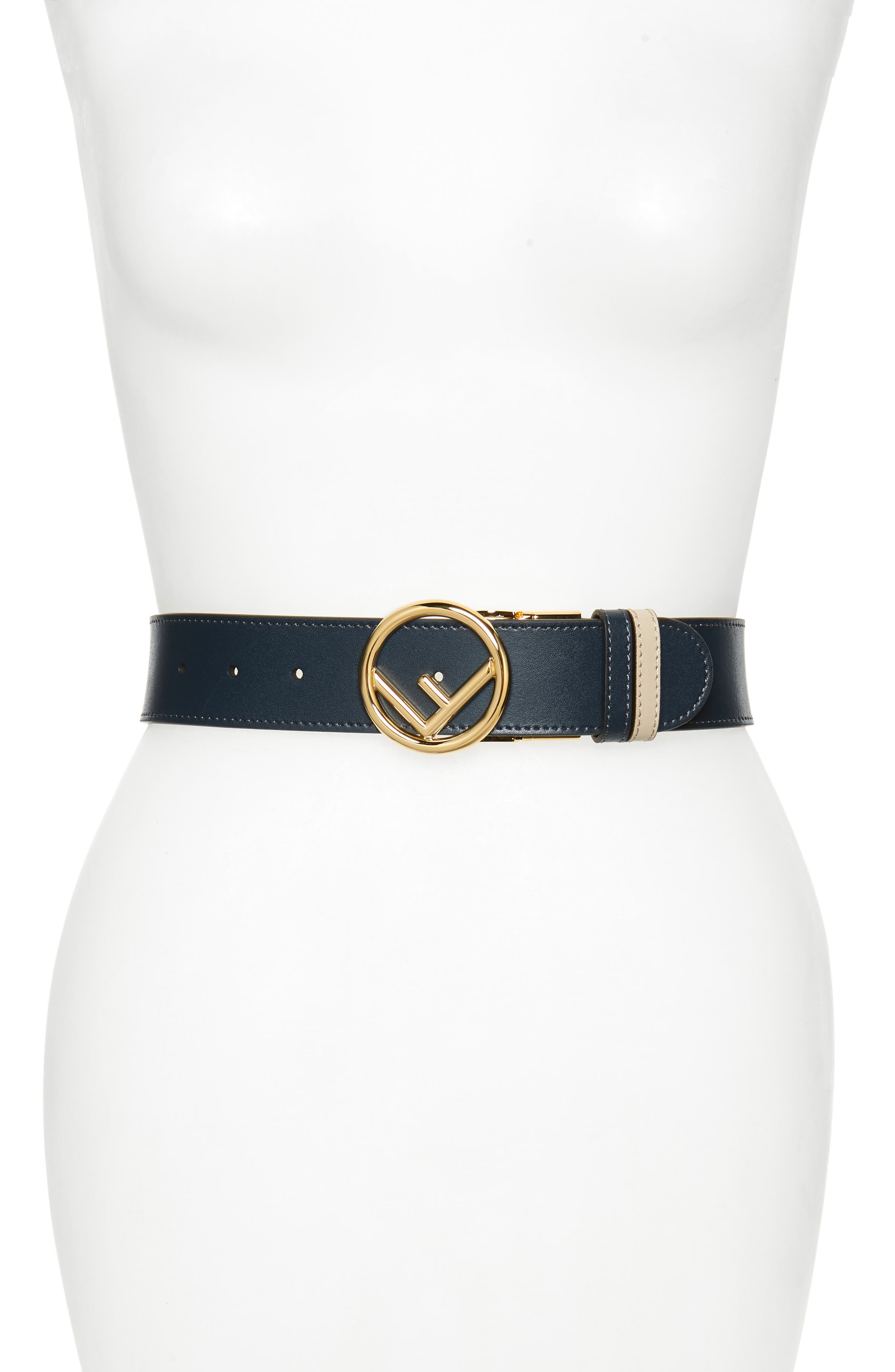 Fendi F Is For Fendi Reversible Leather Belt