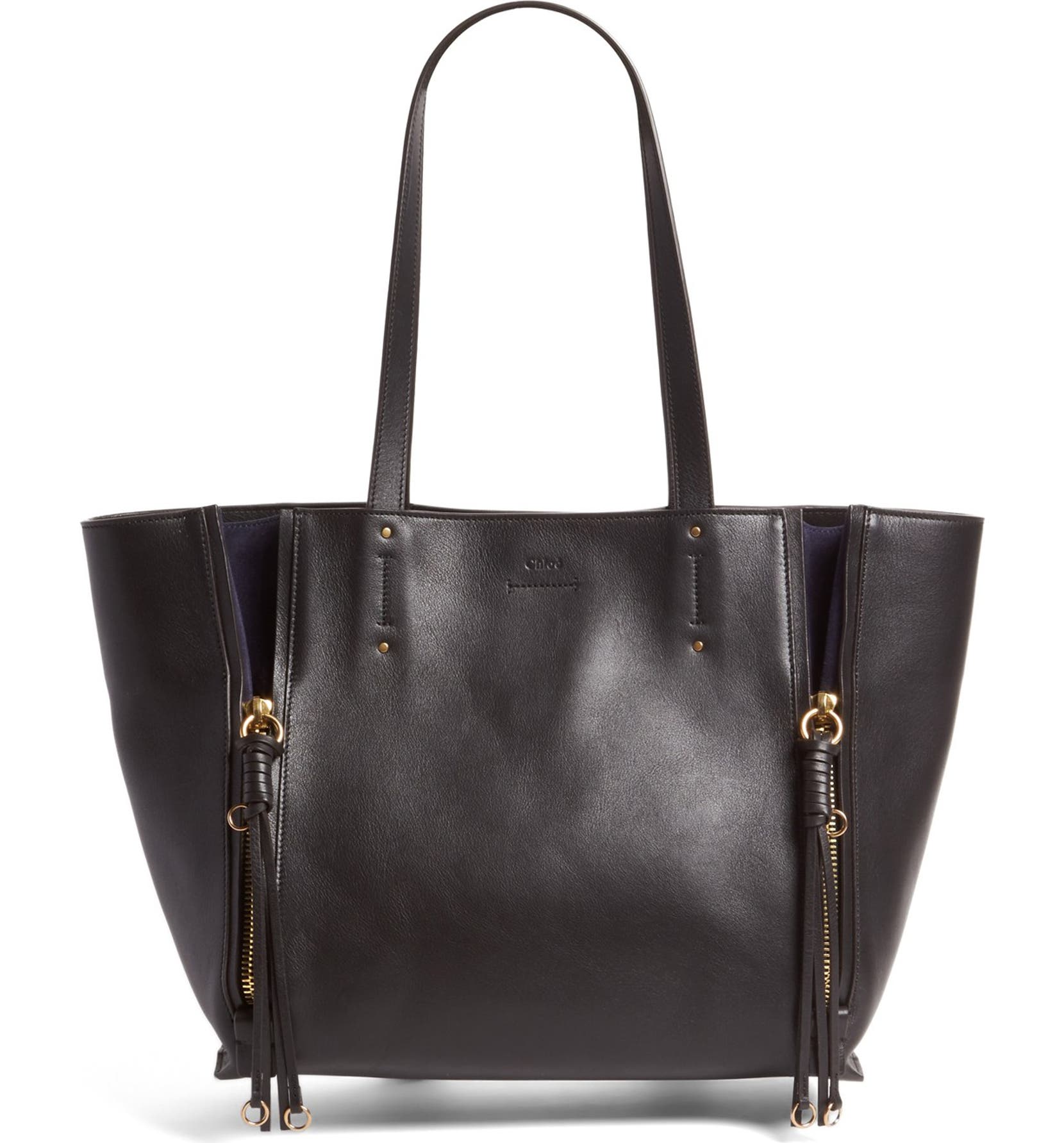 Chloé Medium Milo Calfskin Leather Tote Nordstrom