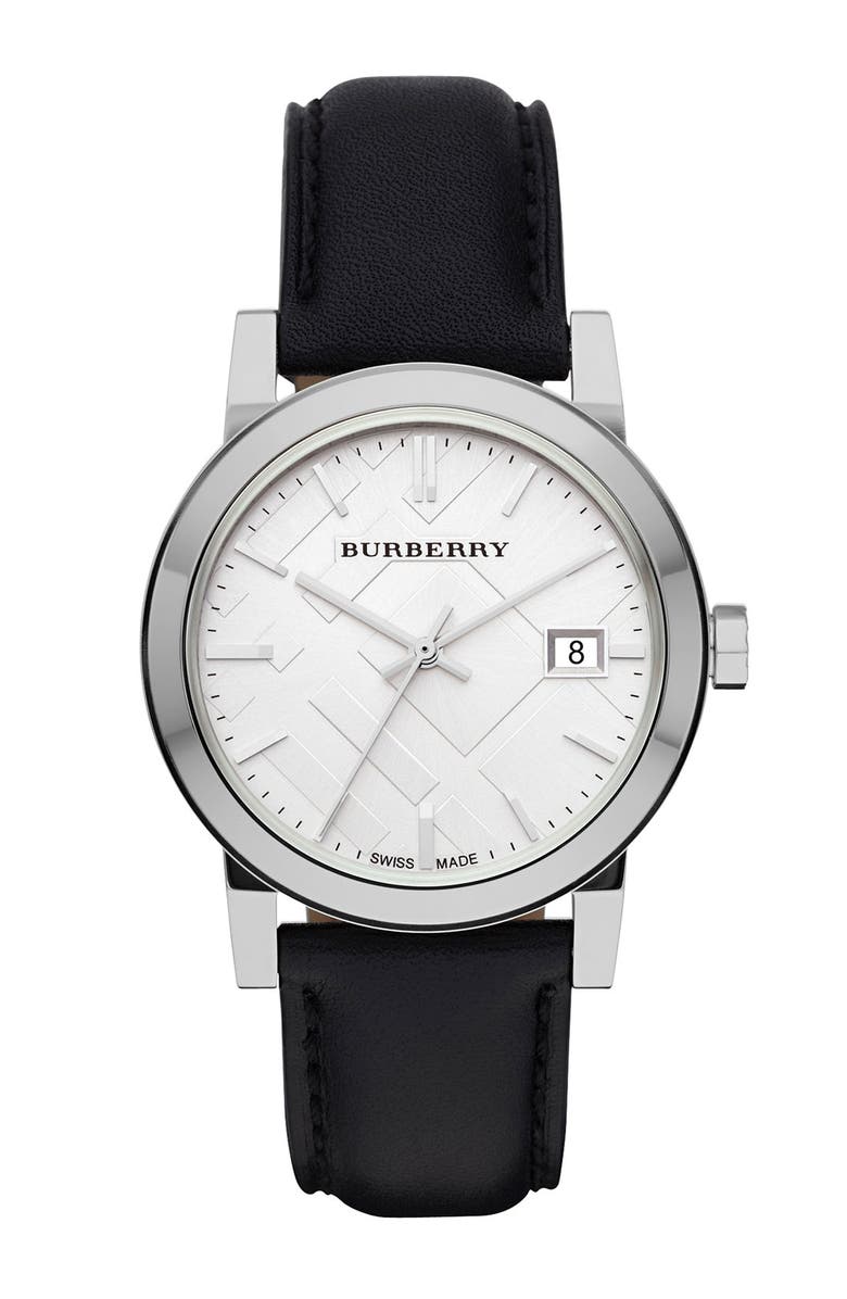 Burberry Medium Check Stamped Watch 34mm Nordstrom Medium Check Stamped Watch 34mm
