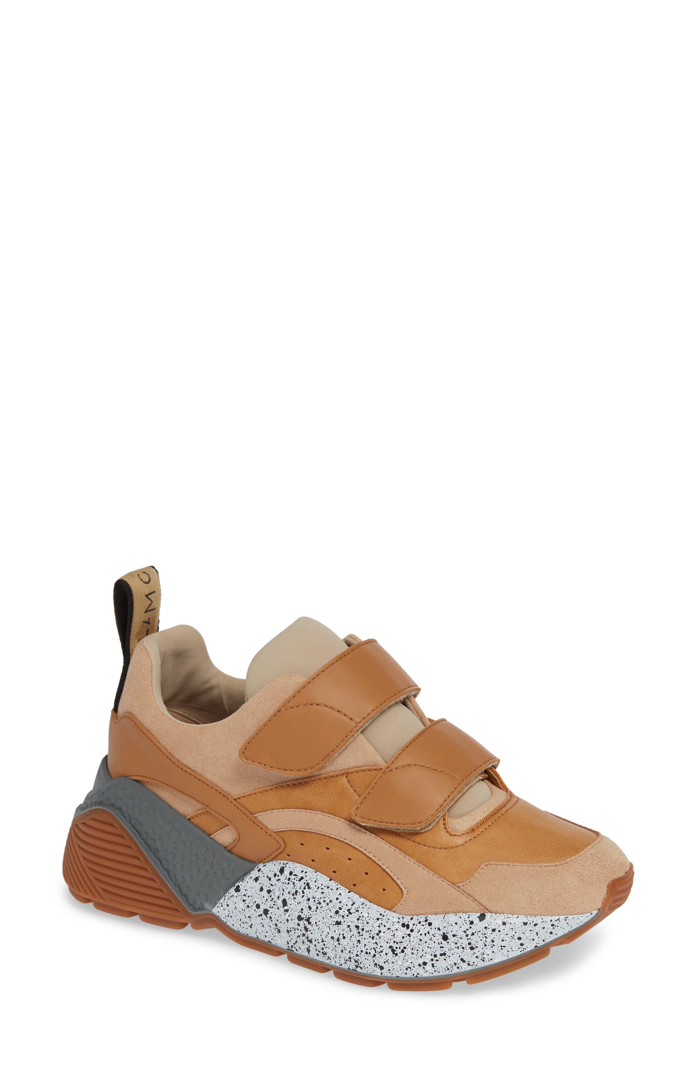 Stella Mccartney Eclypse Hook-And-Loop Sneaker, Beige