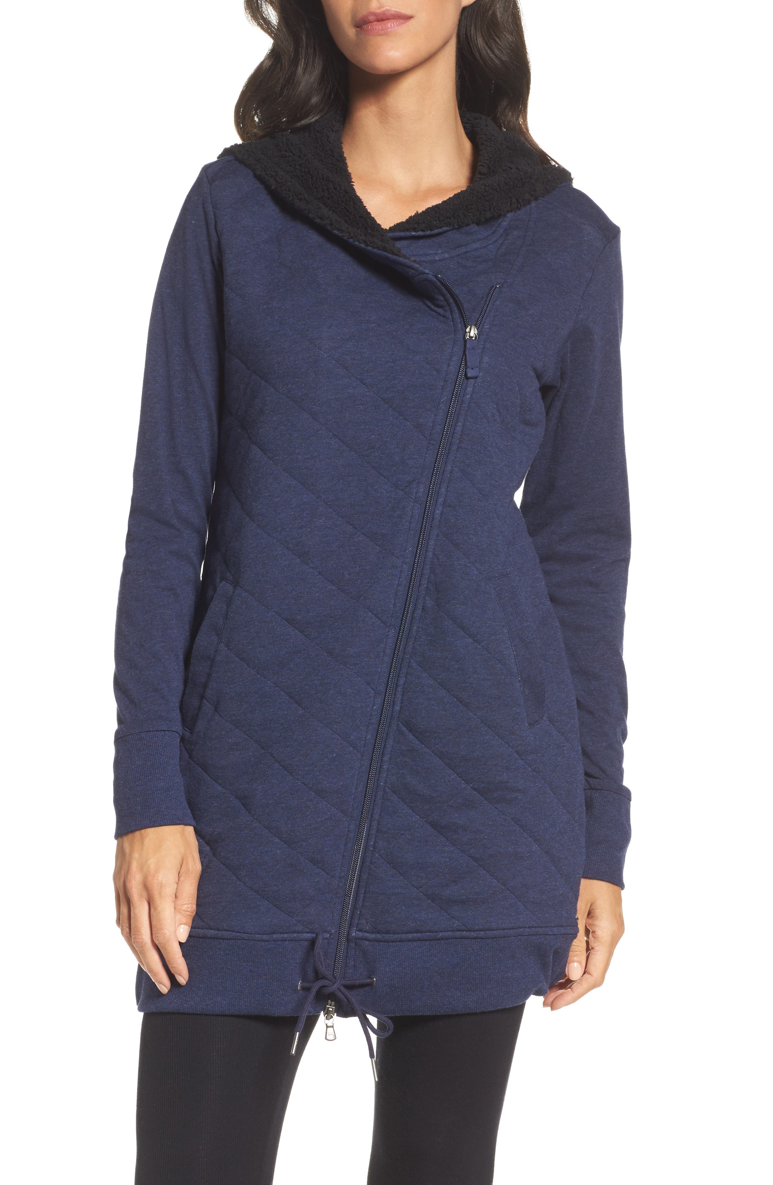 UGG® 'Kayla' Quilted Hoodie Nordstrom