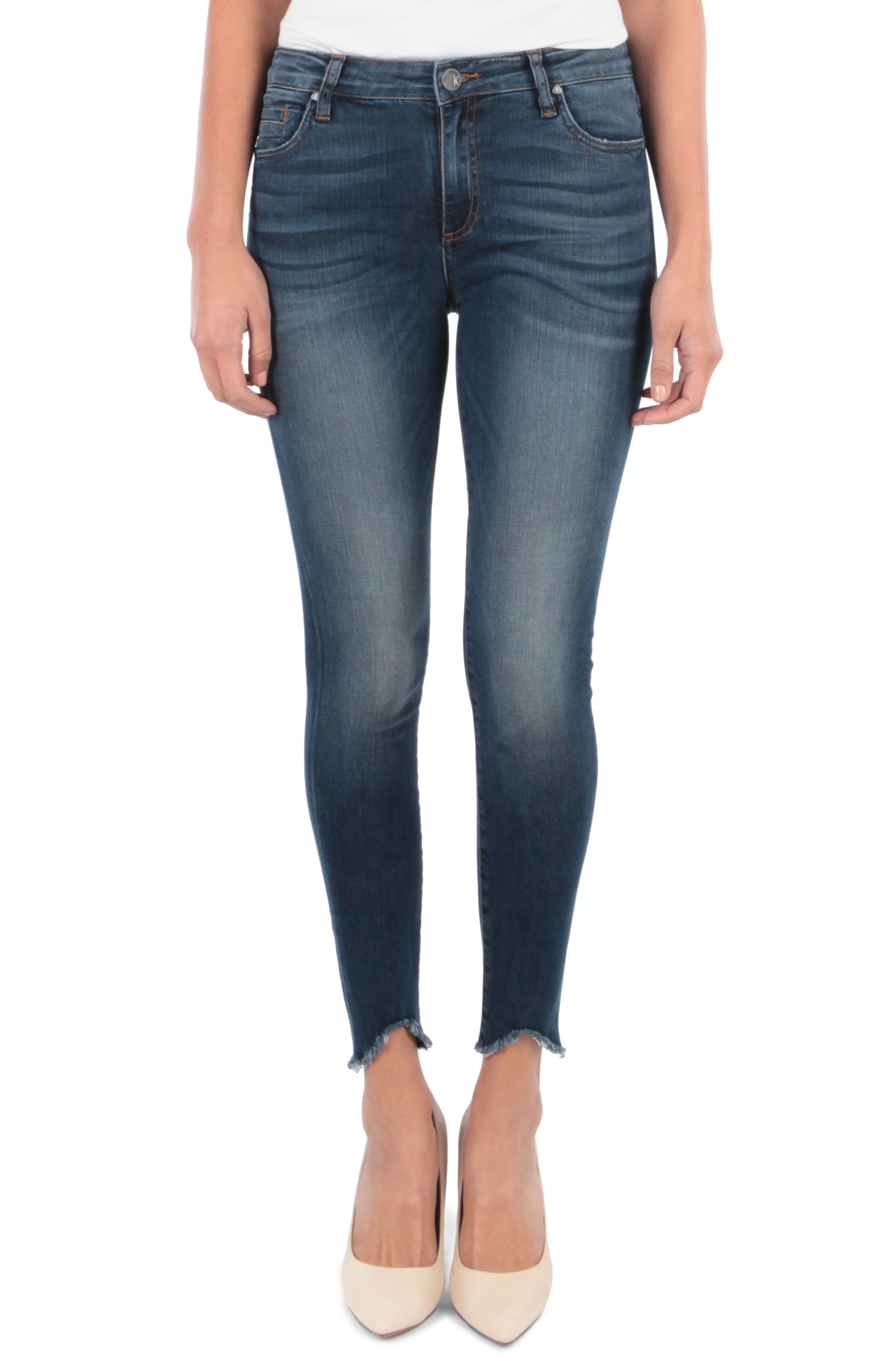 Kut From The Kloth Connie Ankle Skinny Jeans, Blue