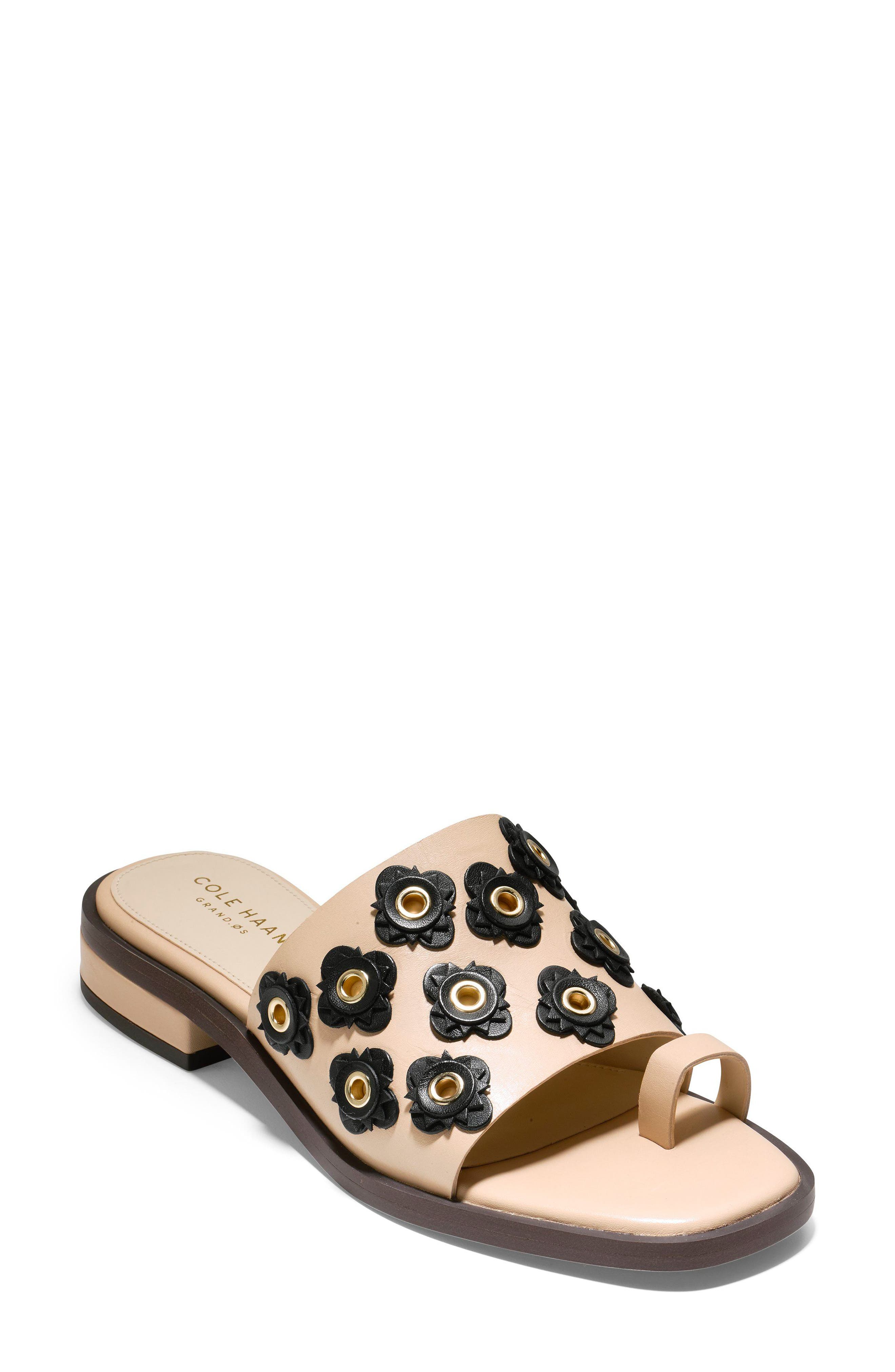 Cole Haan Carly Floral Sandal B - Beige