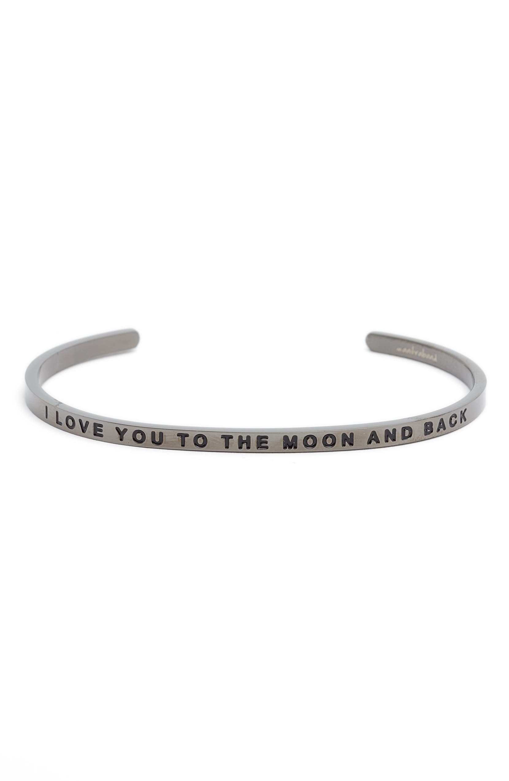 Mantraband I Love You To The Moon And Back Cuff Nordstrom