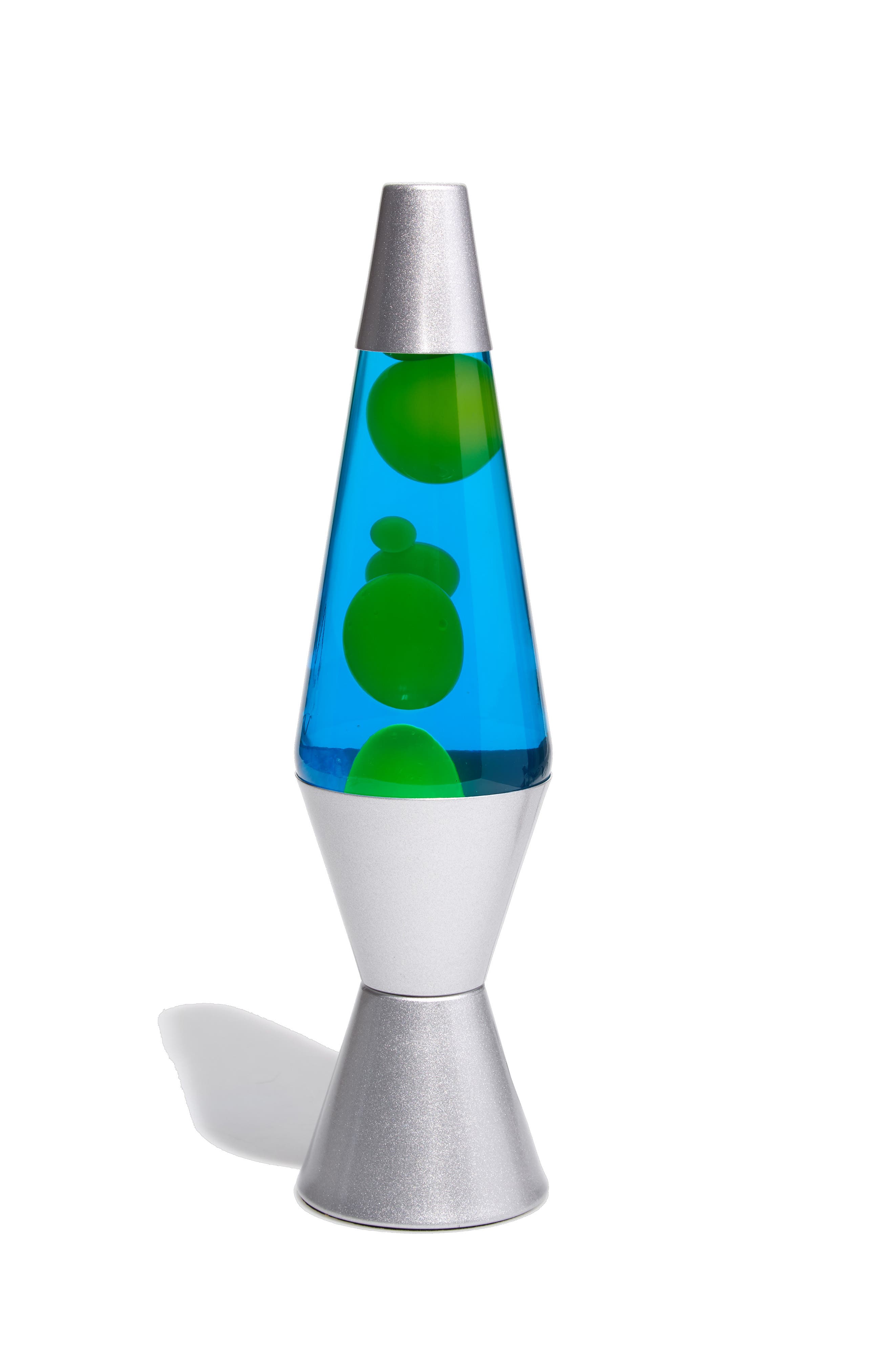 Lava Lamps 14.5 in. Yellow/Blue Classic Novelty Lamp 