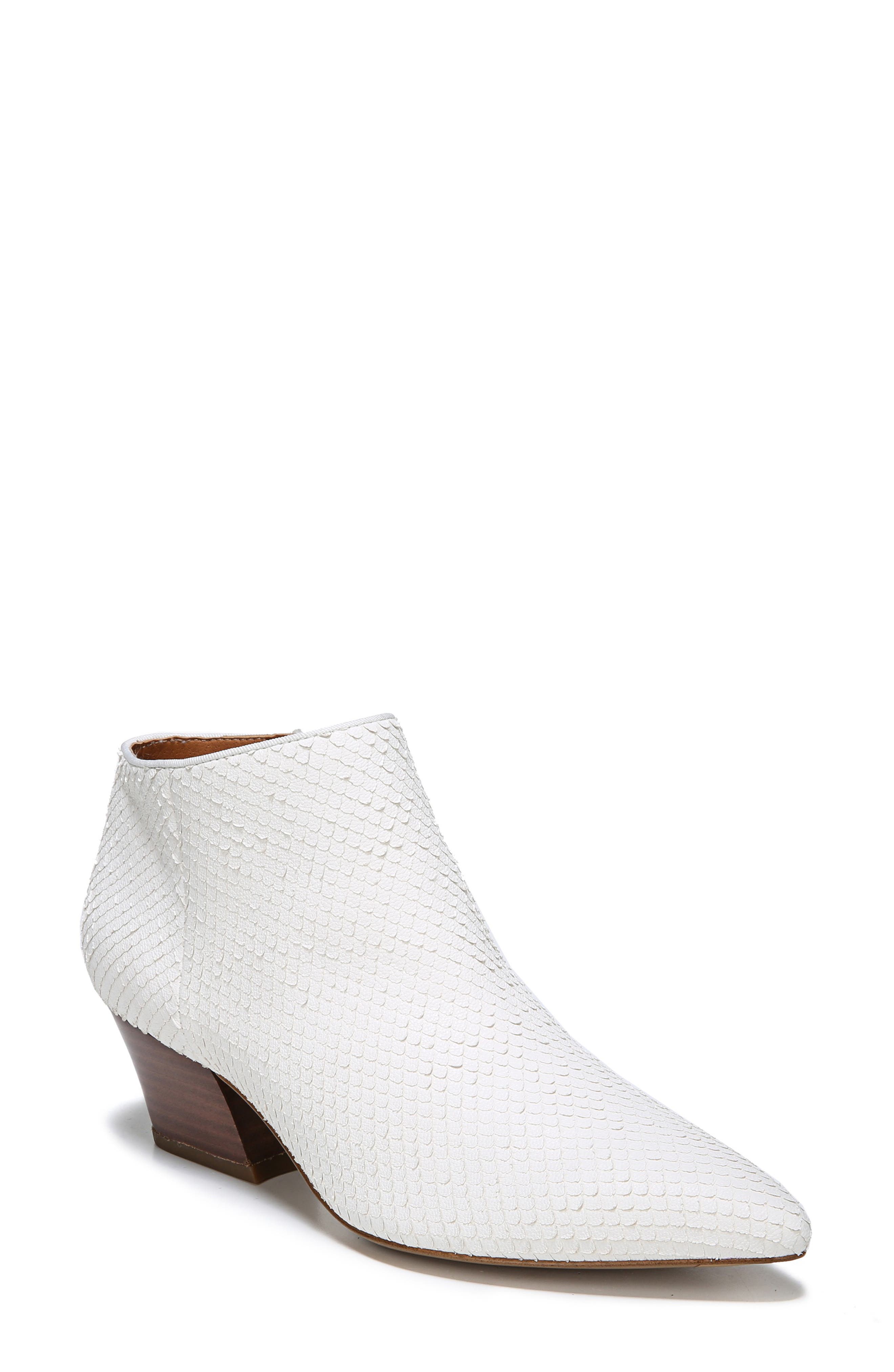Sarto By Franco Sarto Lowe Bootie, White