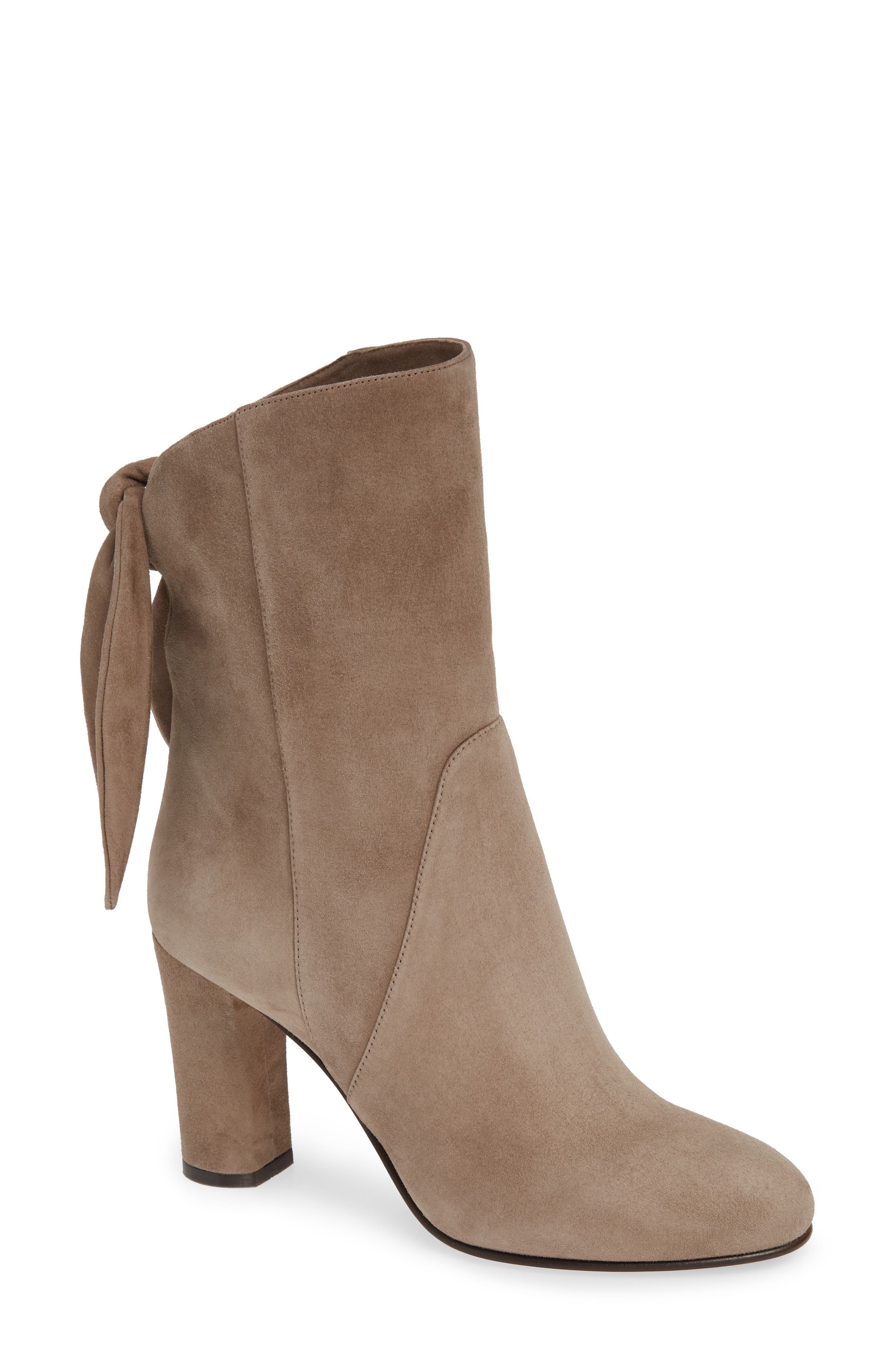 Jimmy Choo Malene Knotted Bootie, Beige