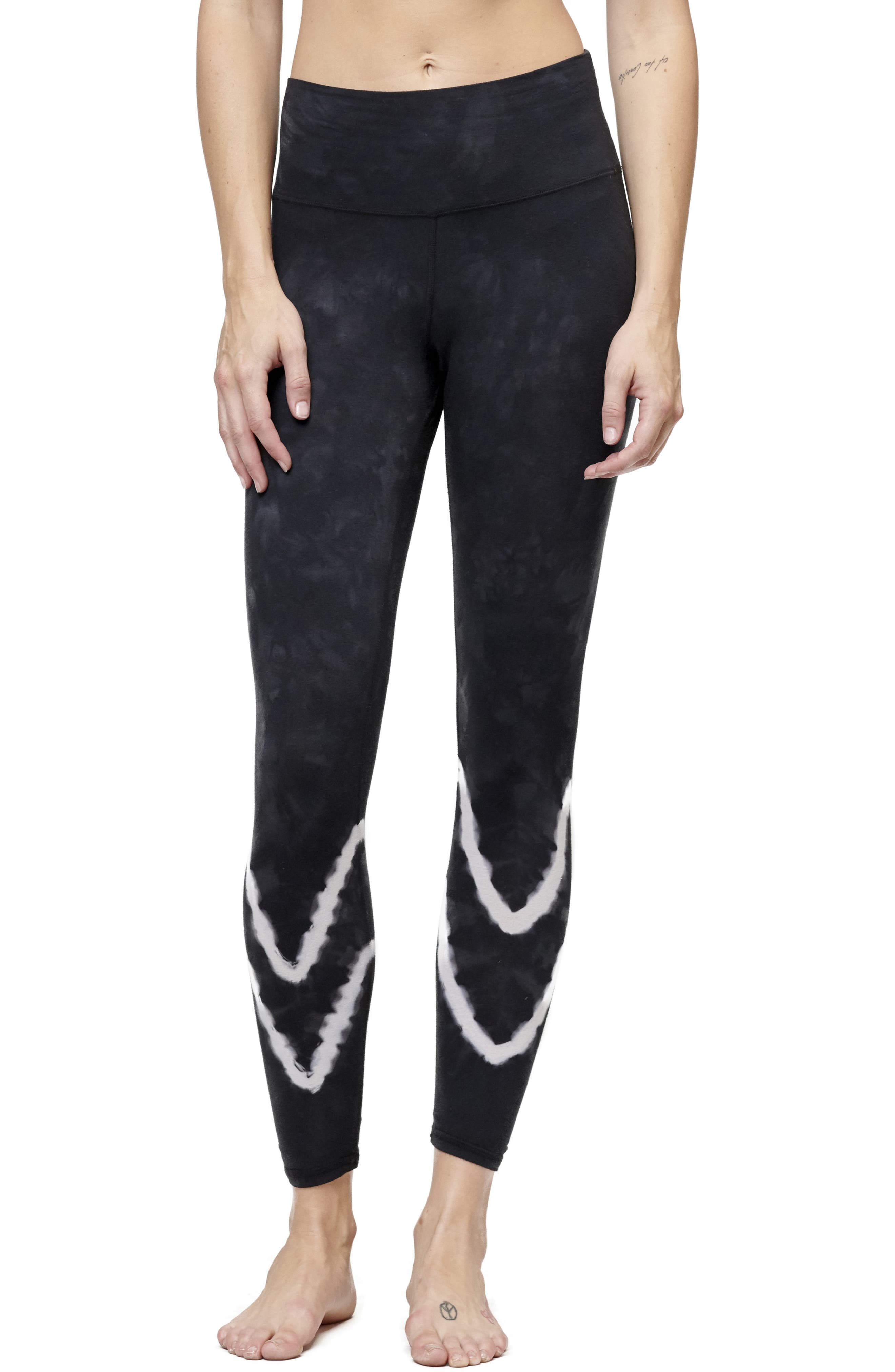 Electric & Rose Sunset Tie Dye Leggings