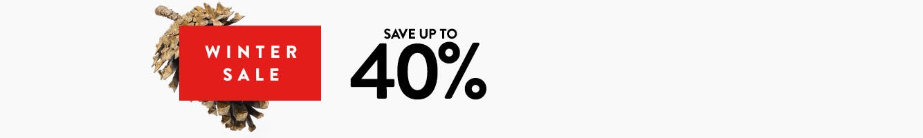 Winter Sale: save up to 40% through February 24. Buy now and pick up in store.