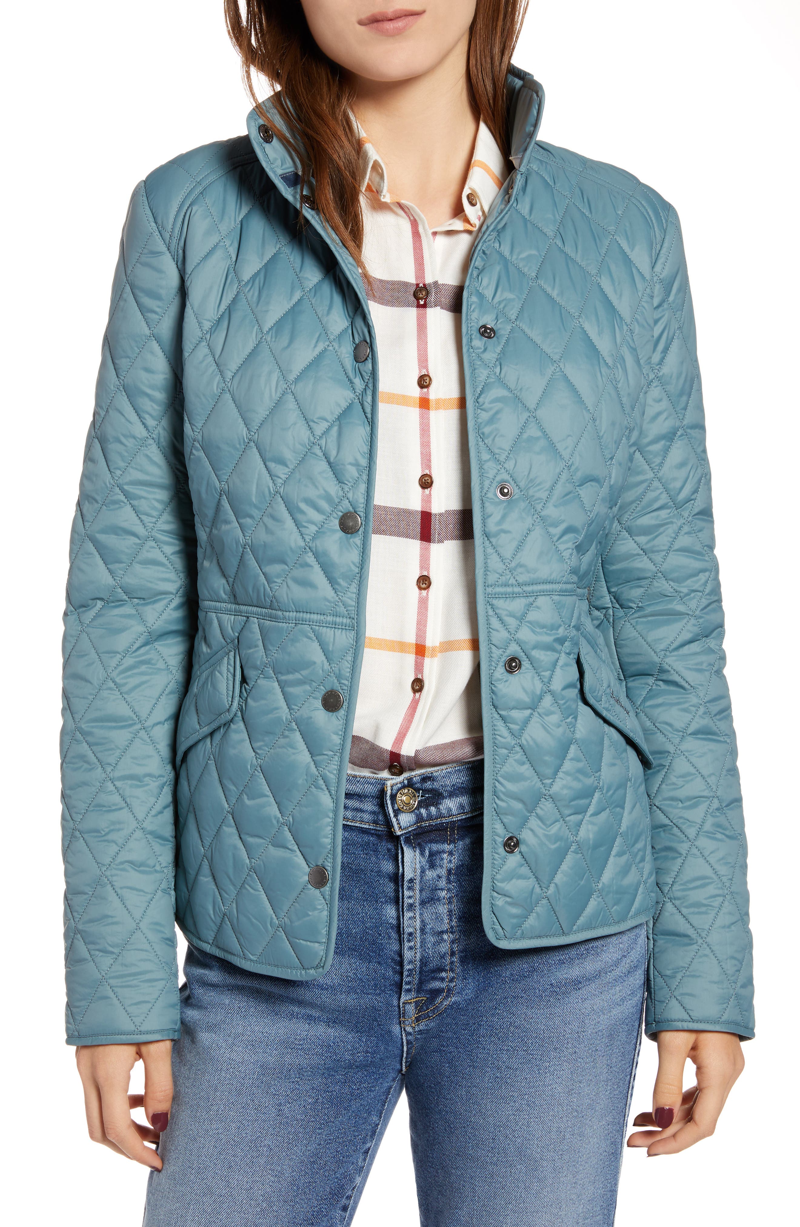 Barbour Annis Quilted Jacket, US / 8 UK - Green