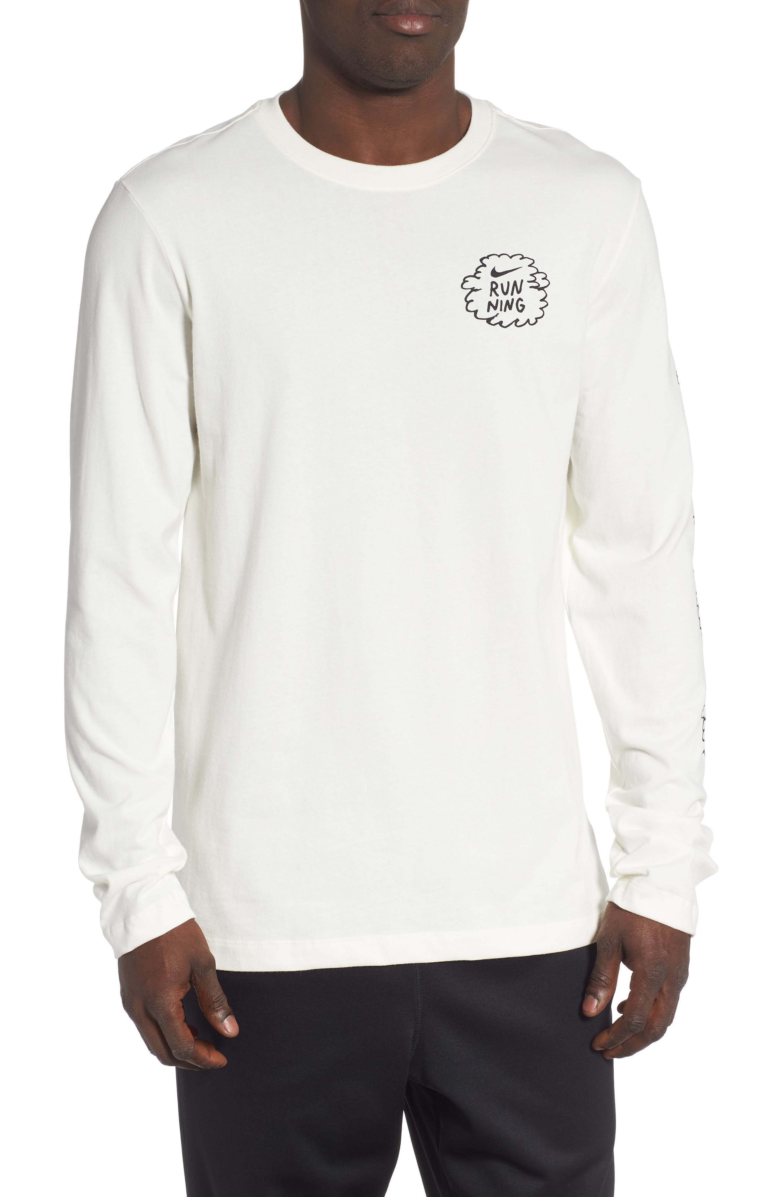 Nike Dry Long Sleeve Running T-Shirt
