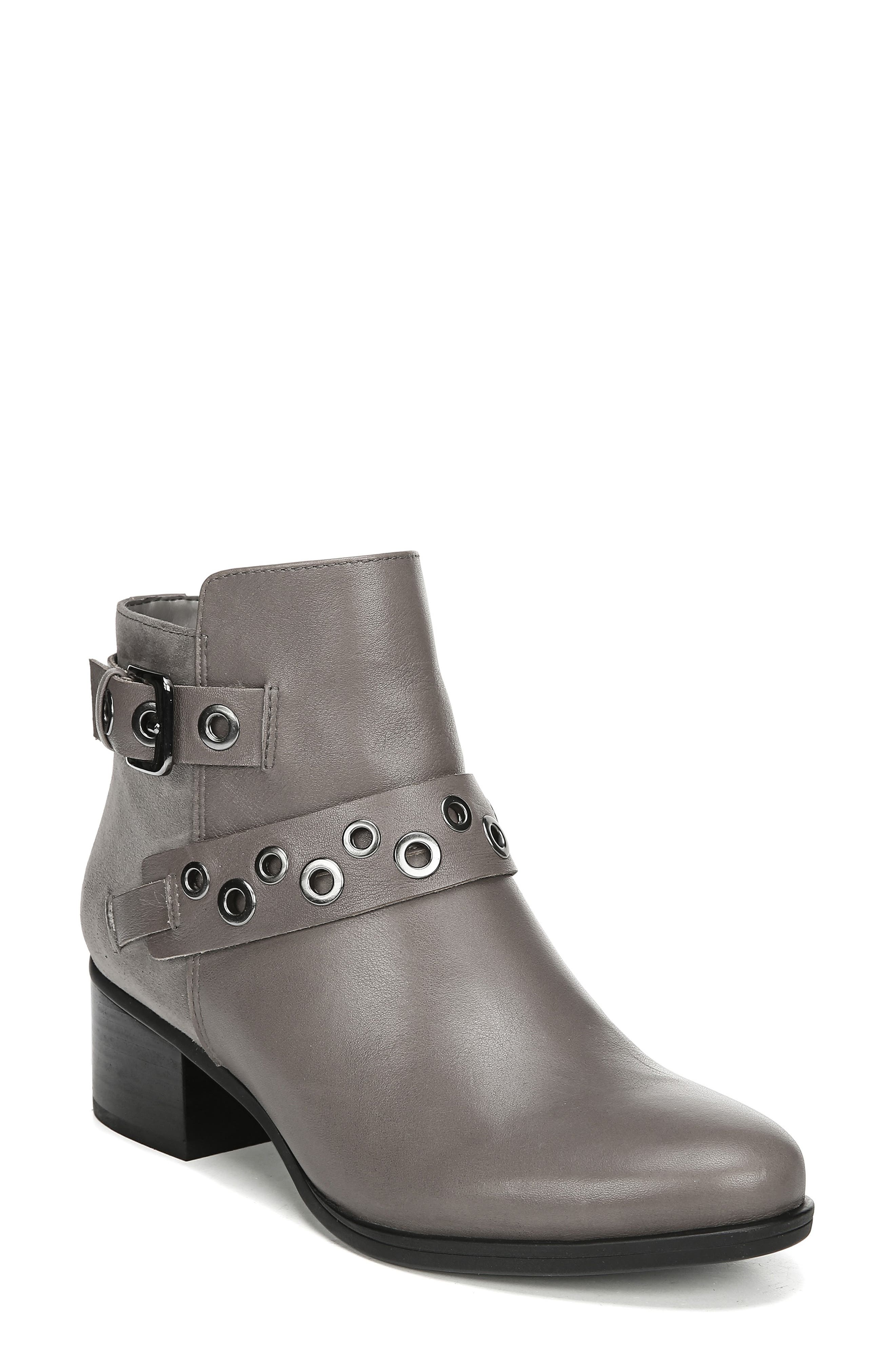 Naturalizer Drea Moto Bootie, Grey