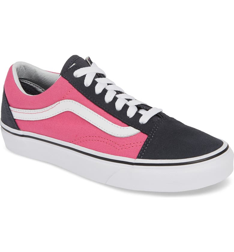 VANS Old Skool Sneaker, Main, color, 2-TONE EBONY/ CARMINE ROSE