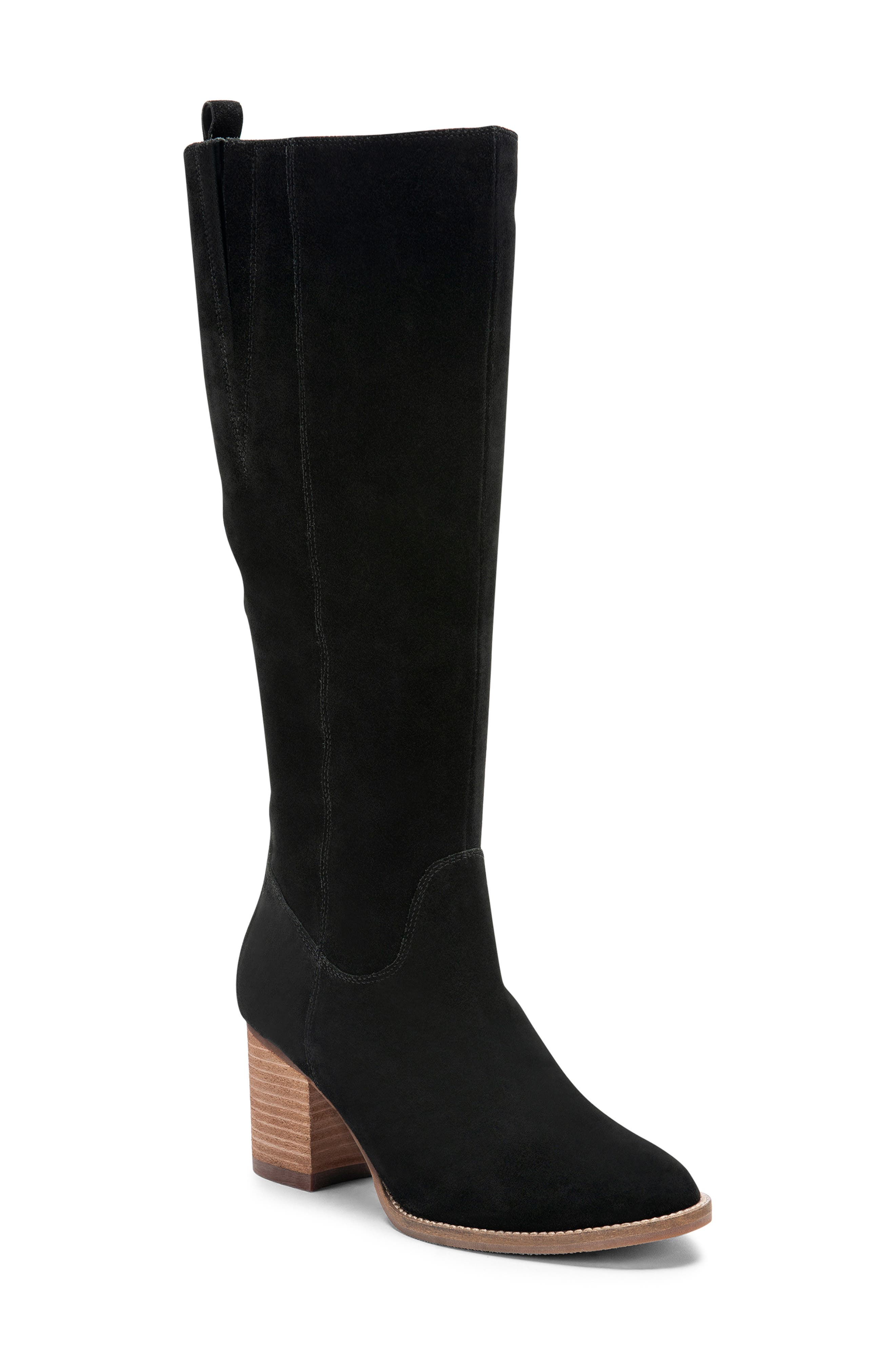 Blondo Nikki Waterproof Knee High Waterproof Boot- Black