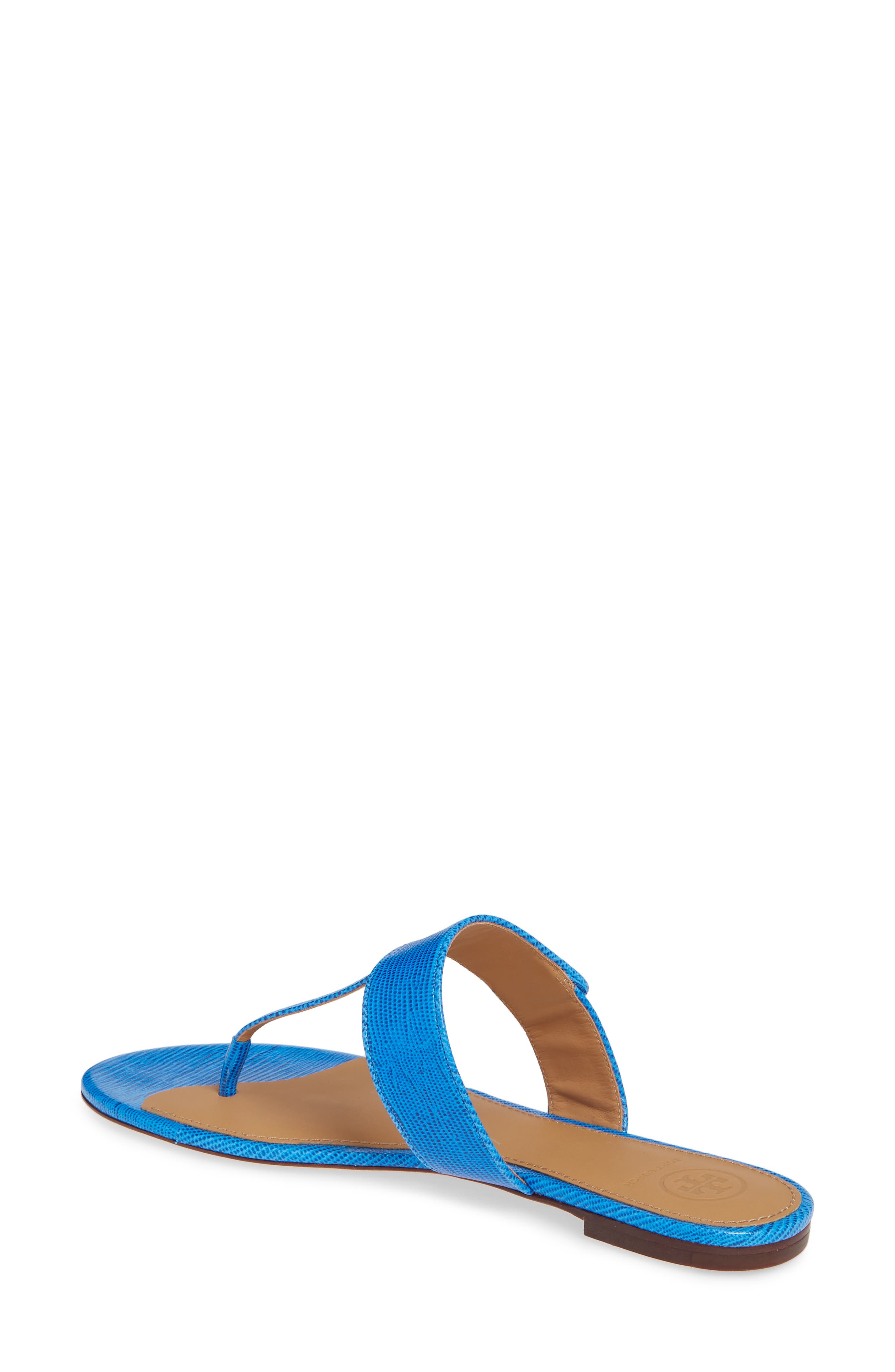 Tory Burch Kira Thong Sandal- Blue