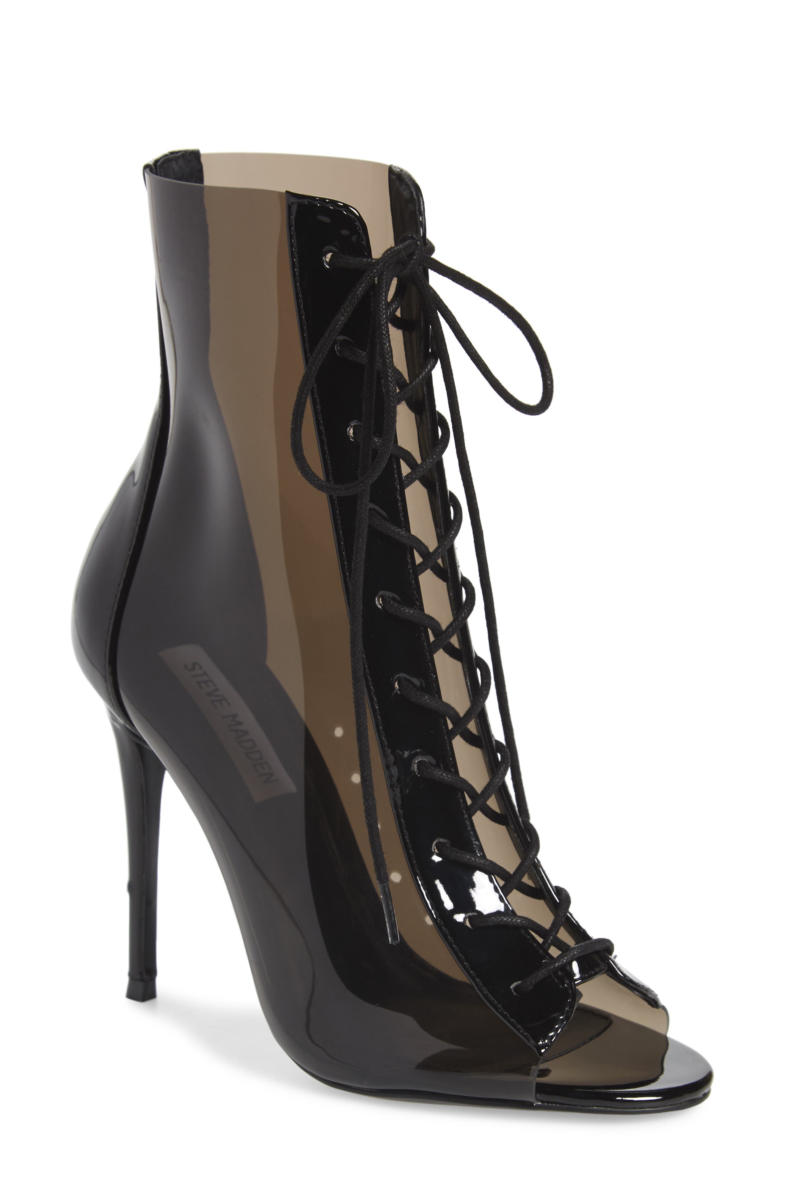 Steve Madden Meltdown Open Toe Bootie