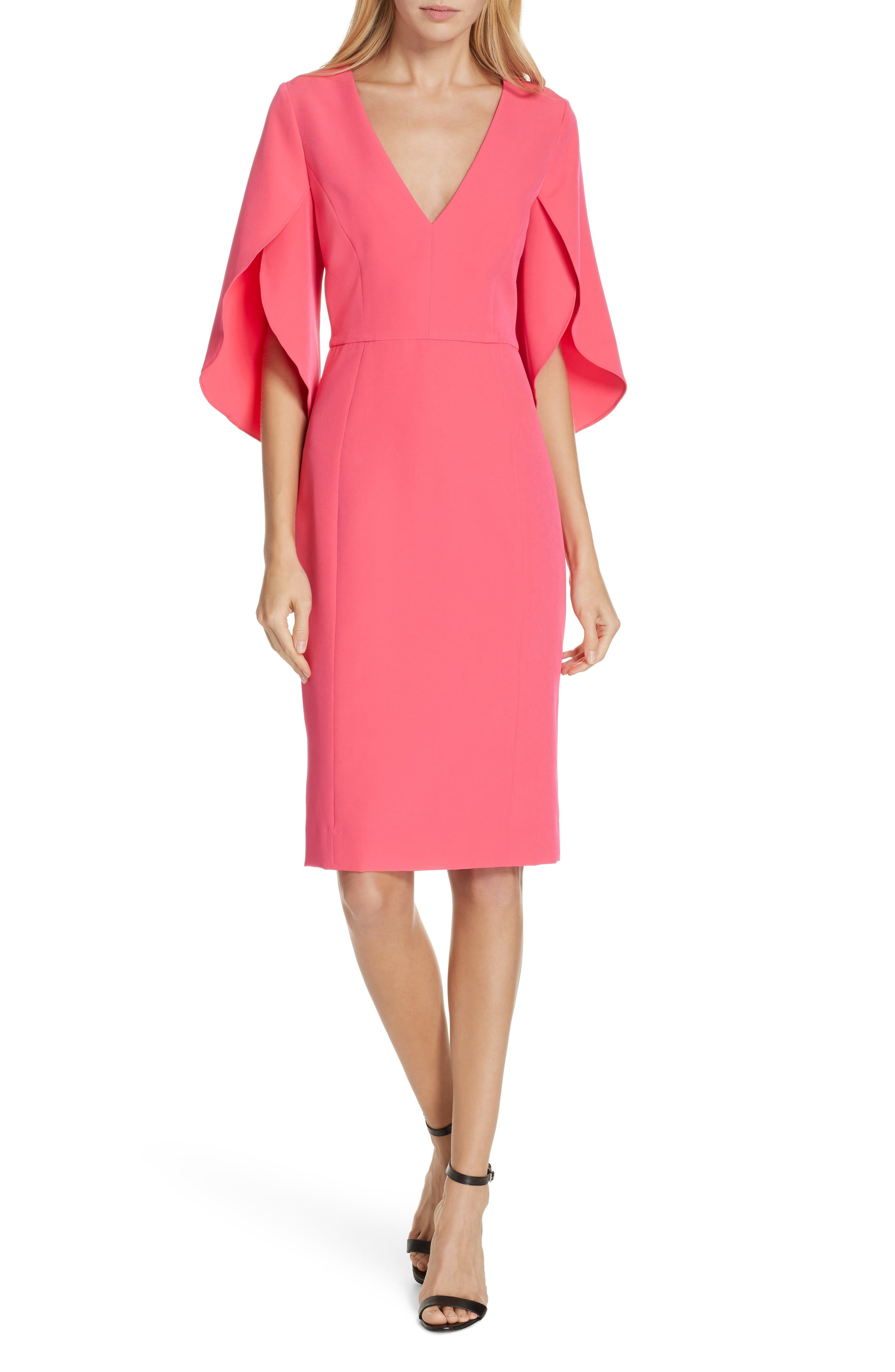 Milly Jana Cady Sheath Dress, Pink
