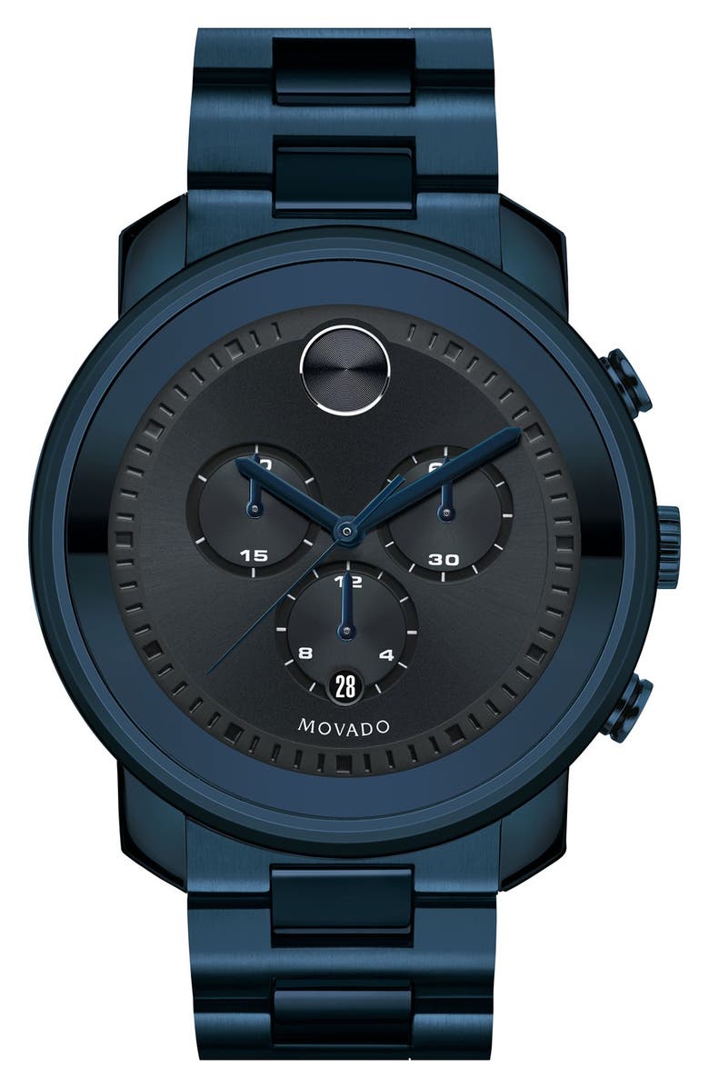 Movado 'Bold' Chronograph Bracelet Watch, 44mm | Nordstrom