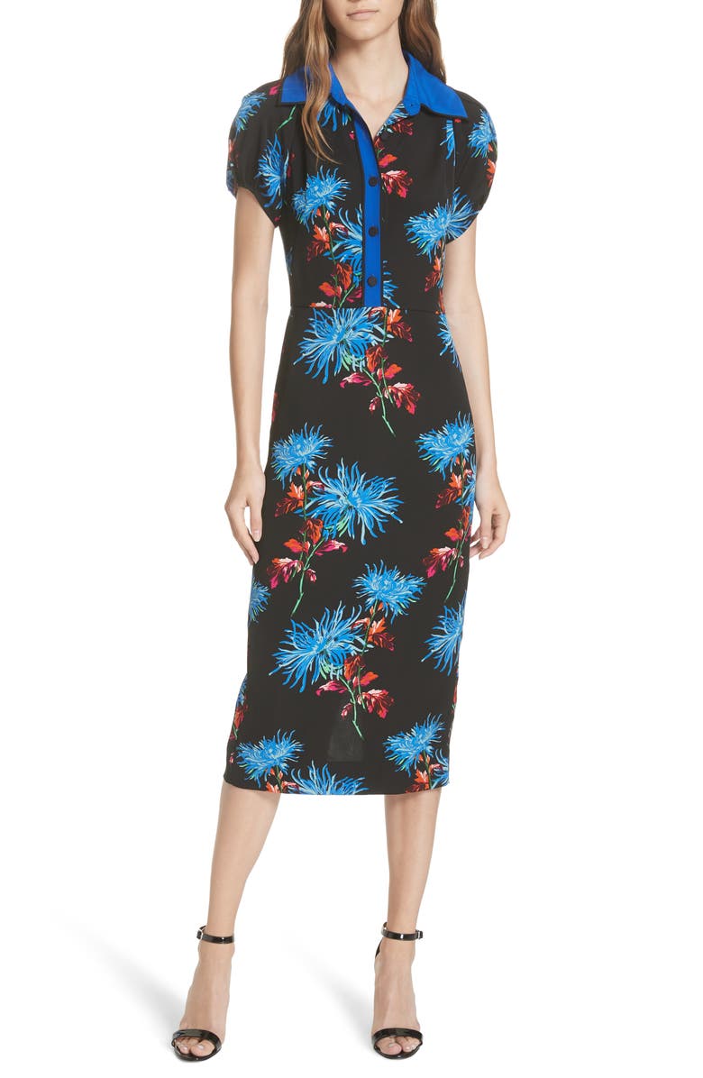 DVF Elly Floral Dress | Nordstrom