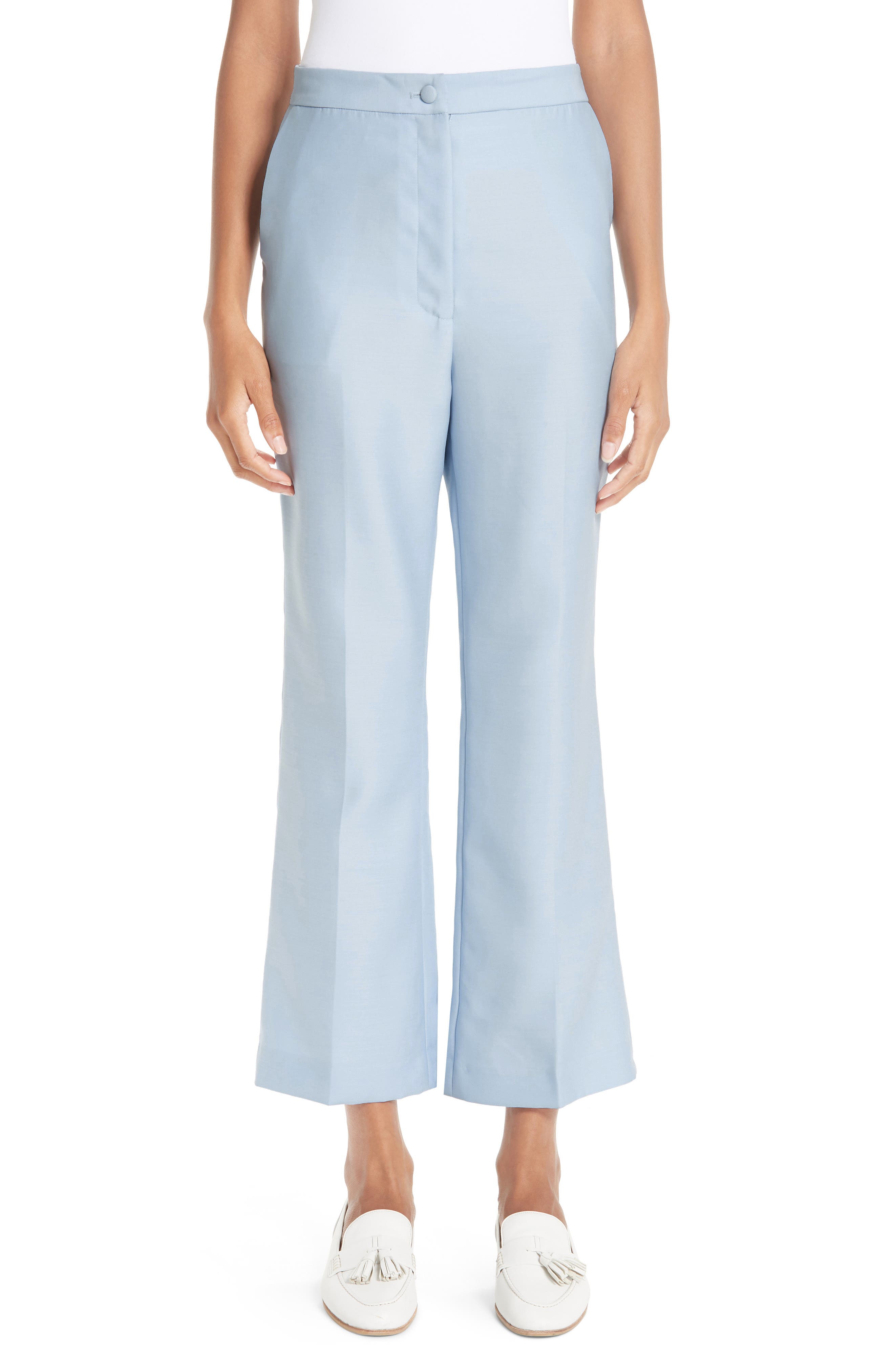 Partow High Waist Crop Flare Pants