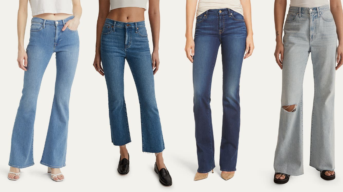 Flare Jeans Are Back: Here's How to Style Them, According to a Stylist