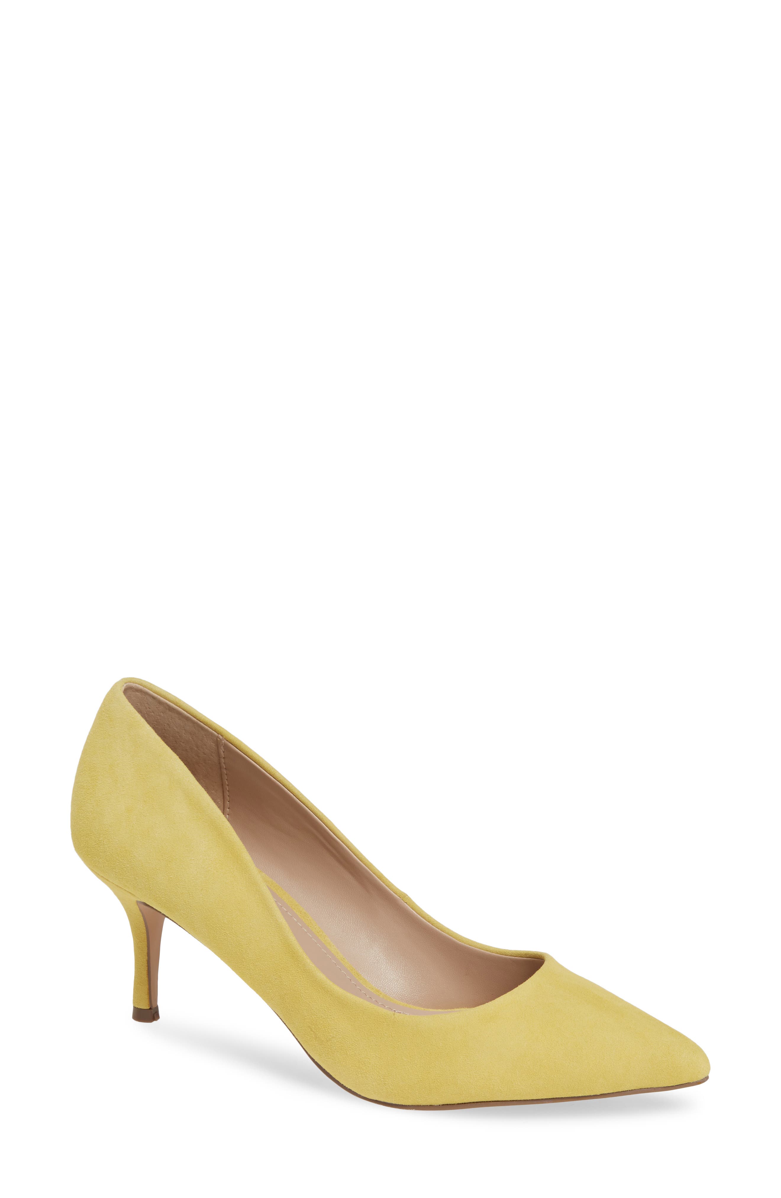 Charles By Charles David Addie Pump, Yellow